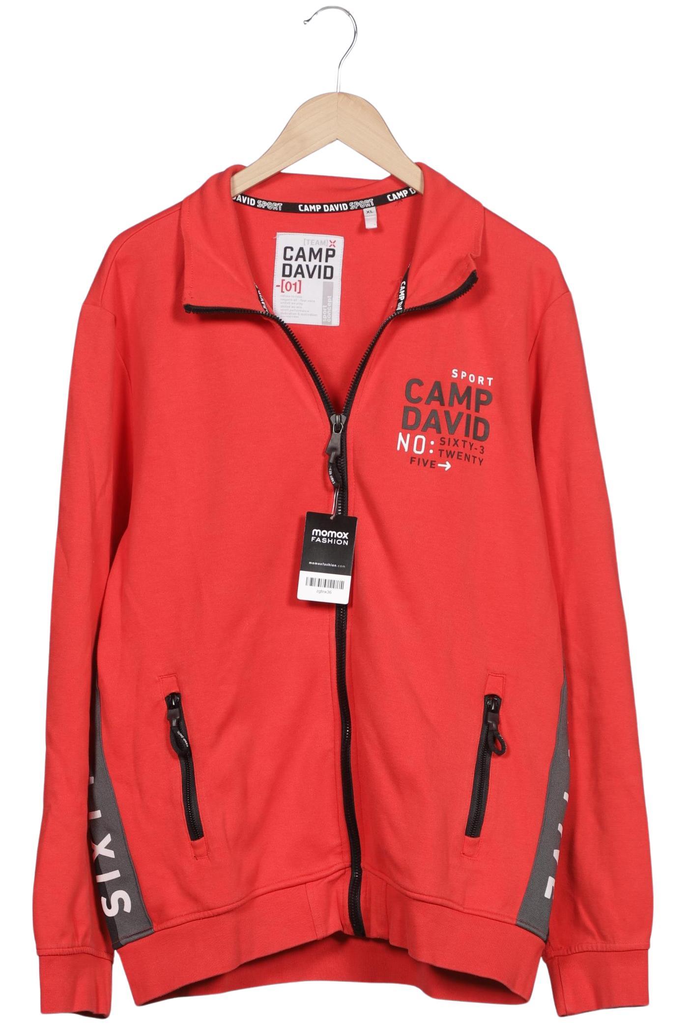 

Camp David Herren Sweatshirt, rot, Gr. 54