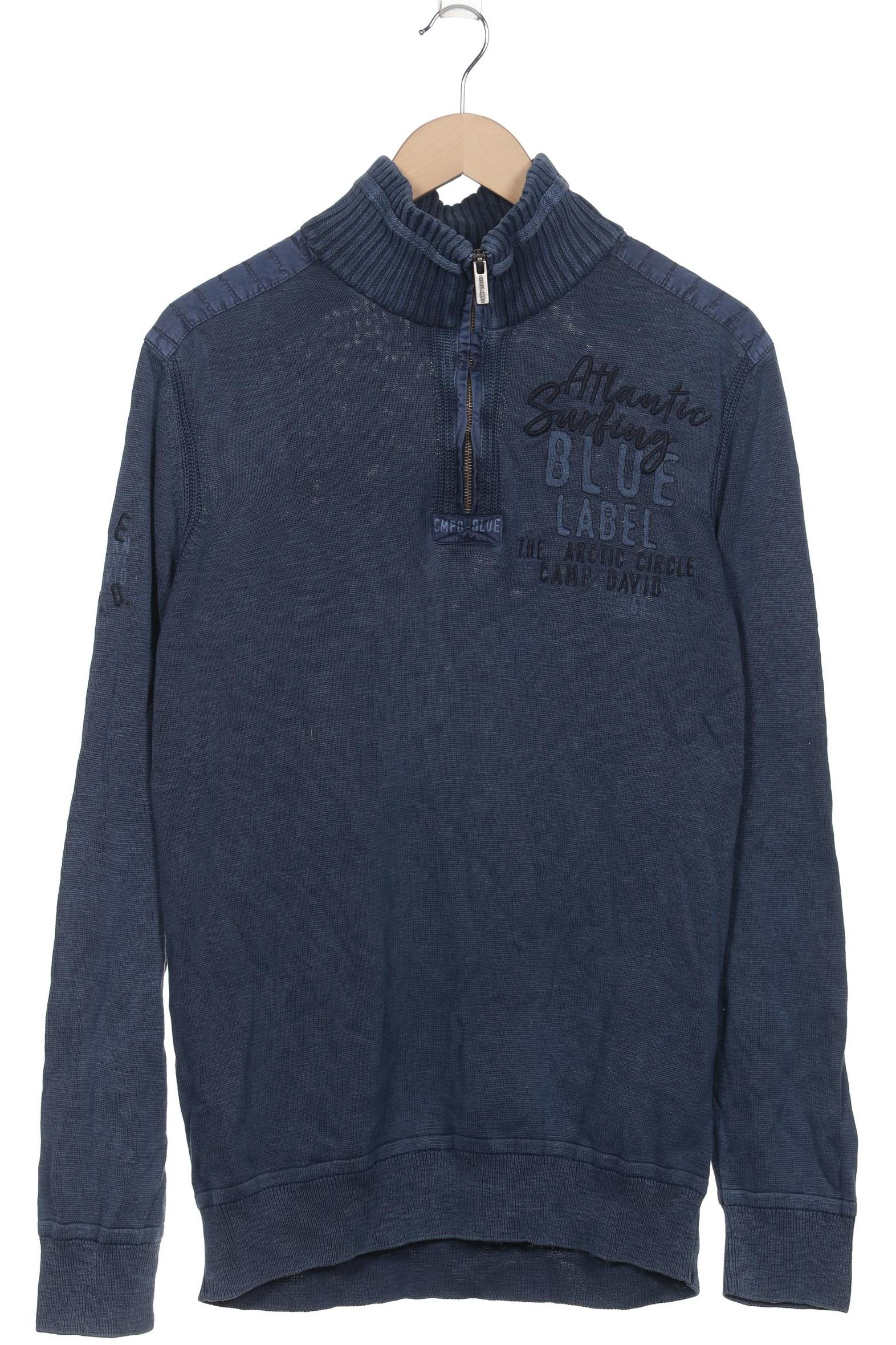 

Camp David Herren Pullover, blau, Gr. 52