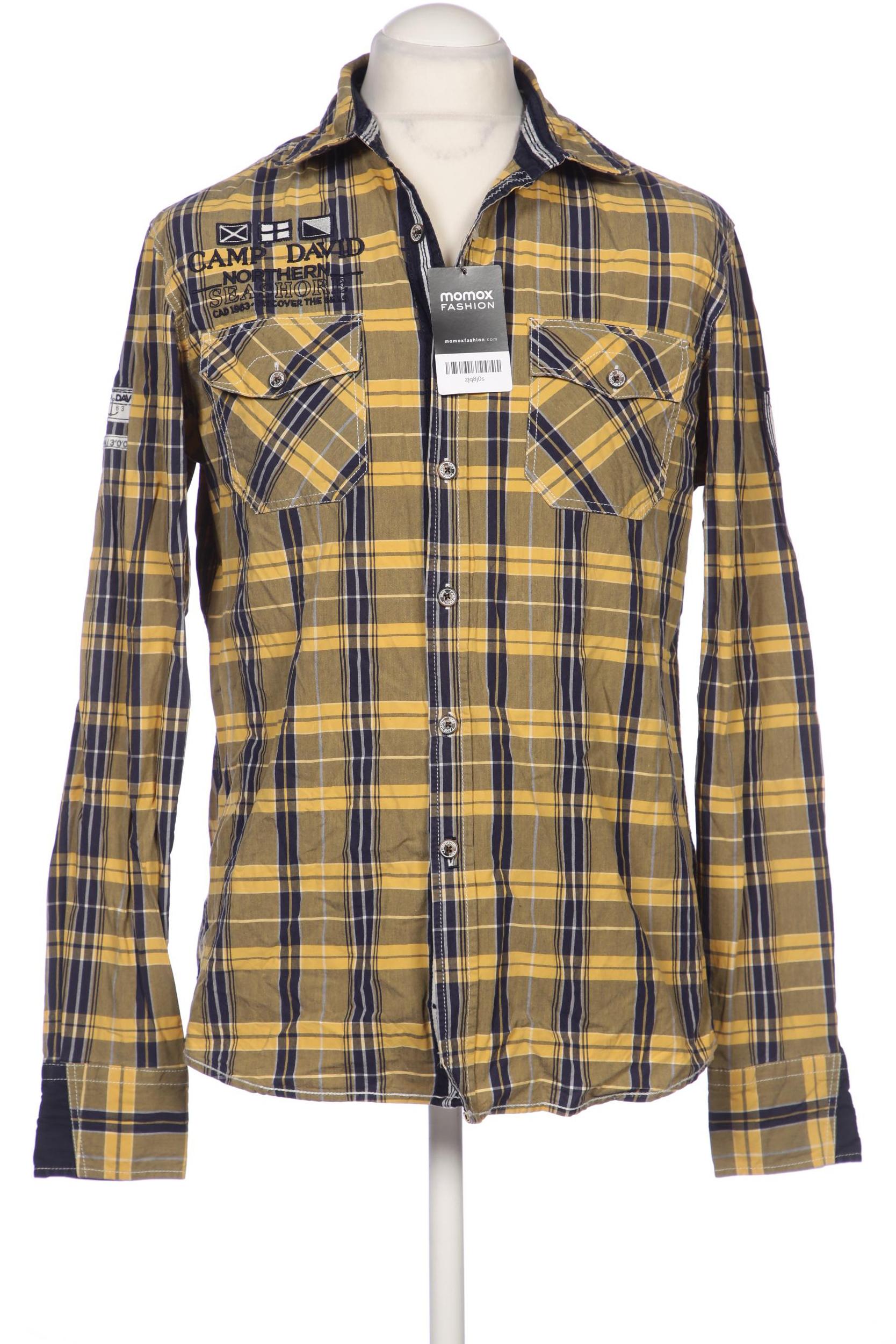 

Camp David Herren Hemd, marineblau
