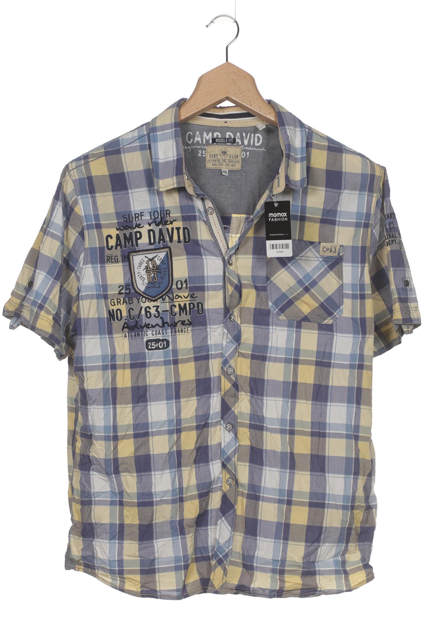 

Camp David Herren Hemd, blau, Gr. 56
