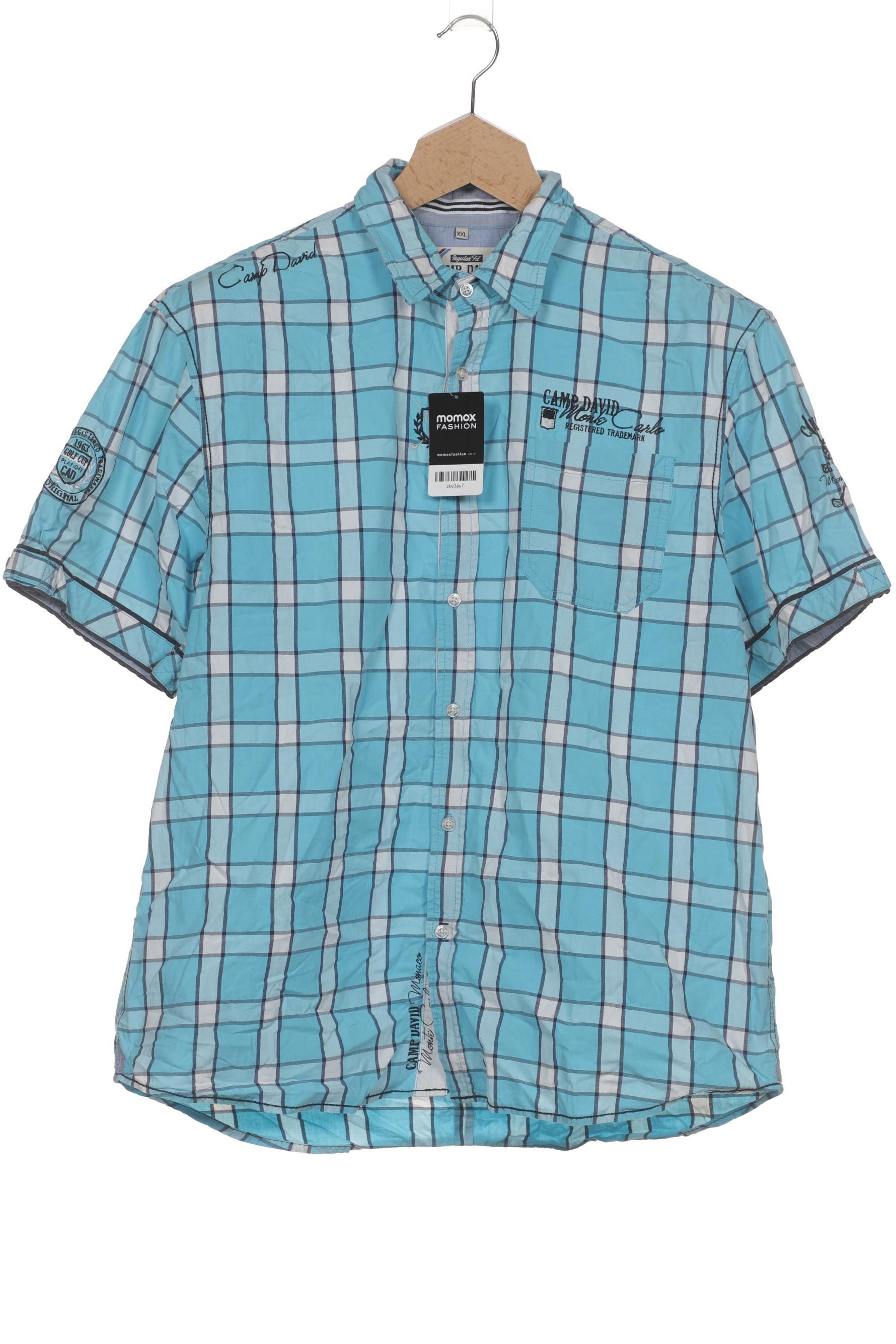 

Camp David Herren Hemd, blau, Gr. 56
