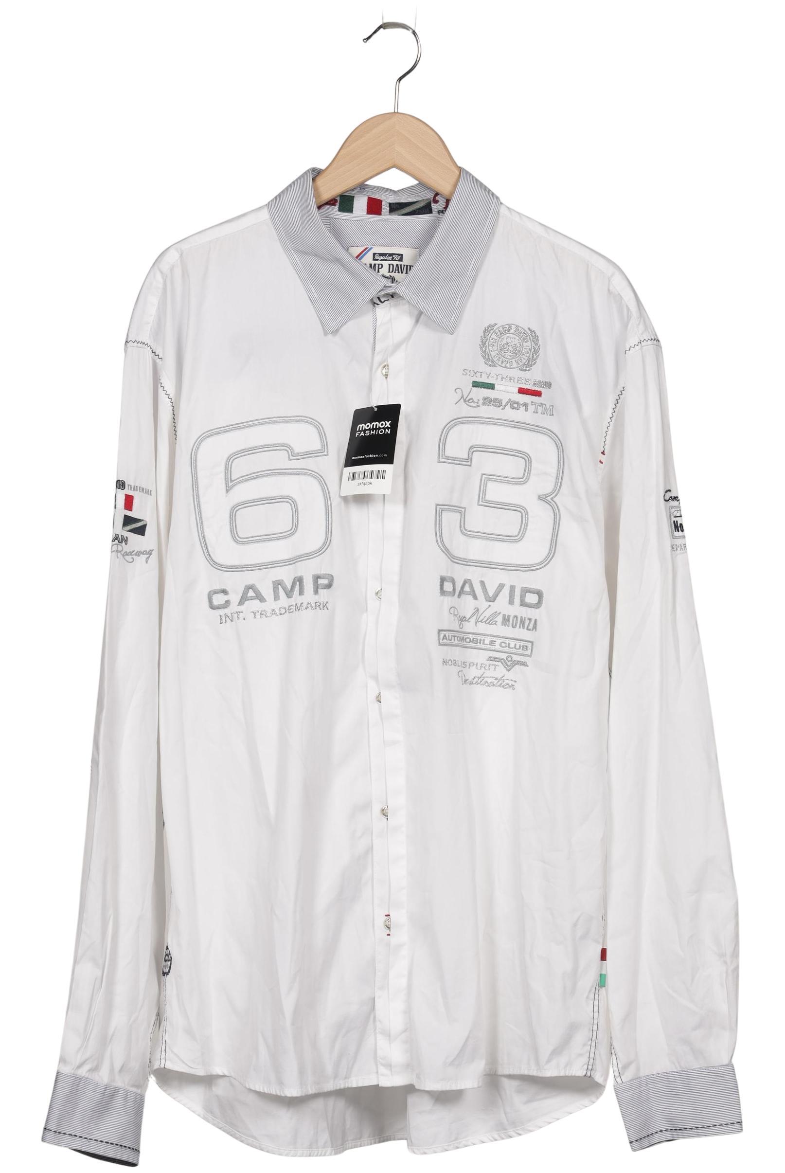 

Camp David Herren Hemd, weiß, Gr. 56