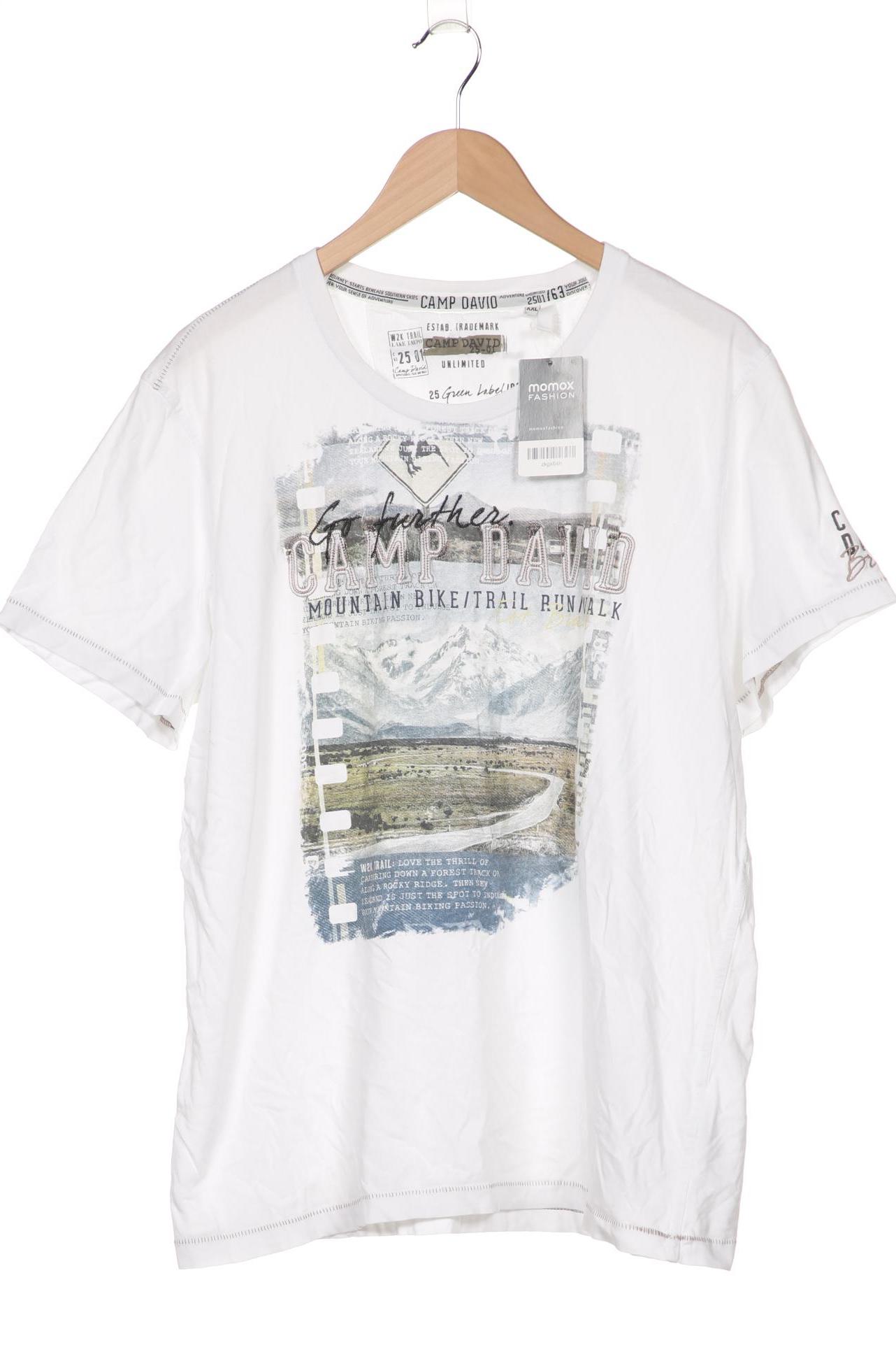 

Camp David Herren T-Shirt, weiß