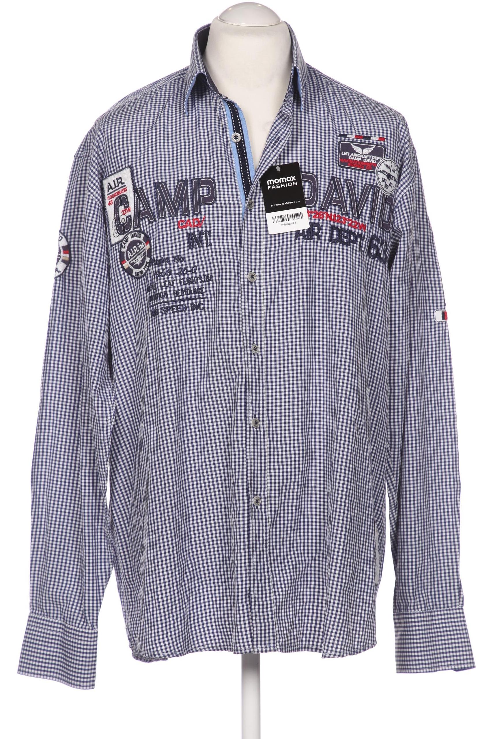 

Camp David Herren Hemd, marineblau, Gr. 58