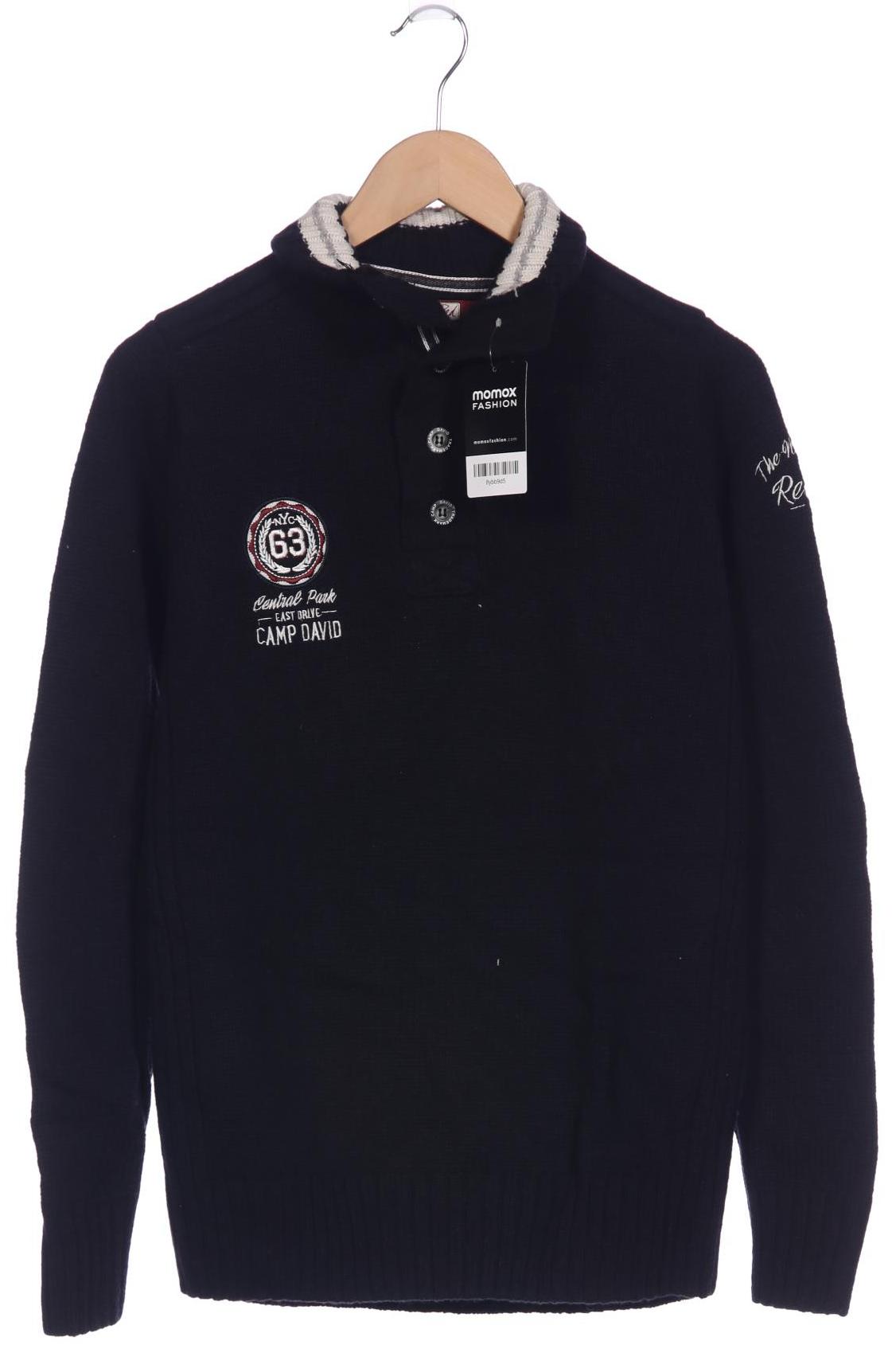 

Camp David Herren Pullover, marineblau, Gr. 48