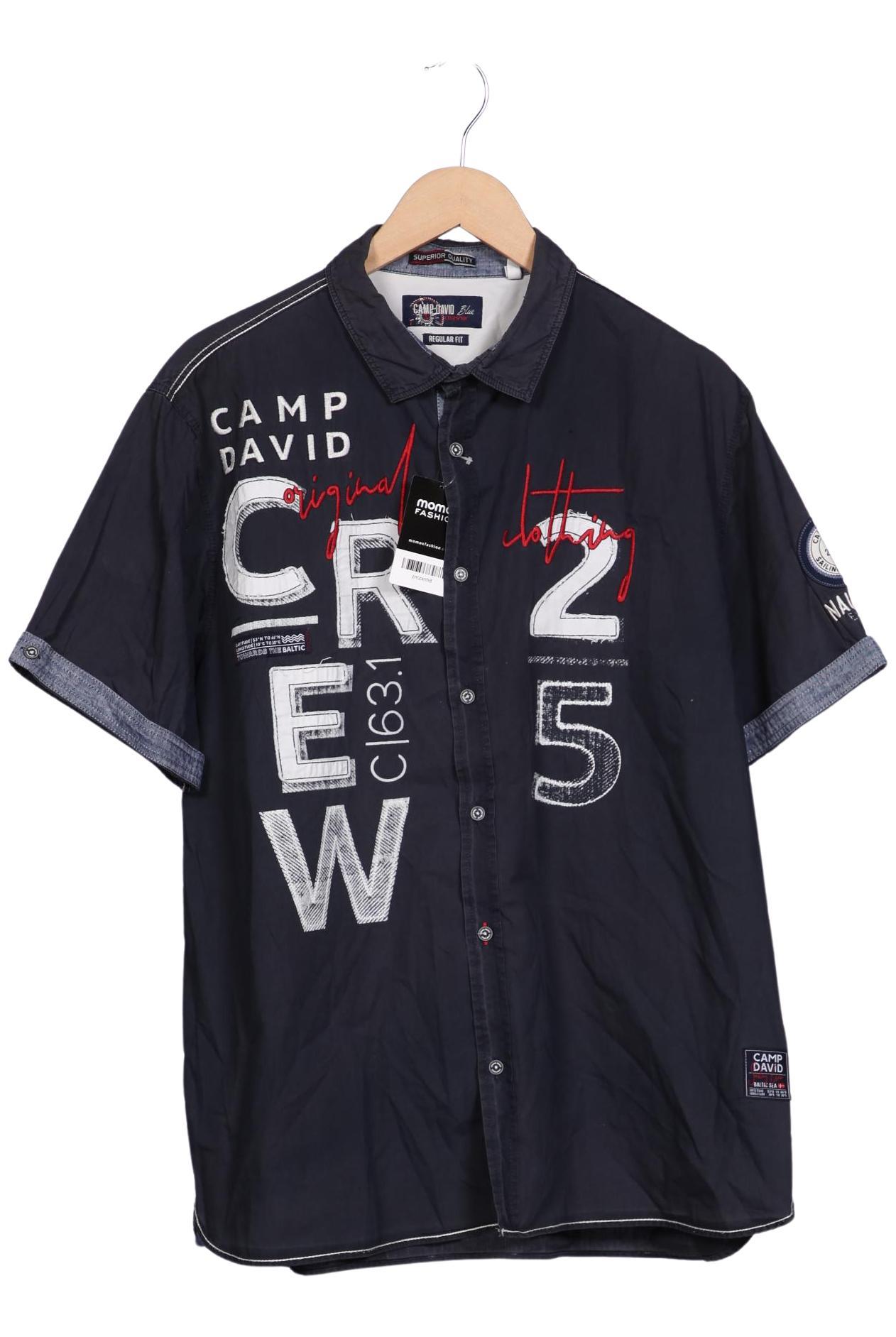 

Camp David Herren Hemd, marineblau, Gr. 56