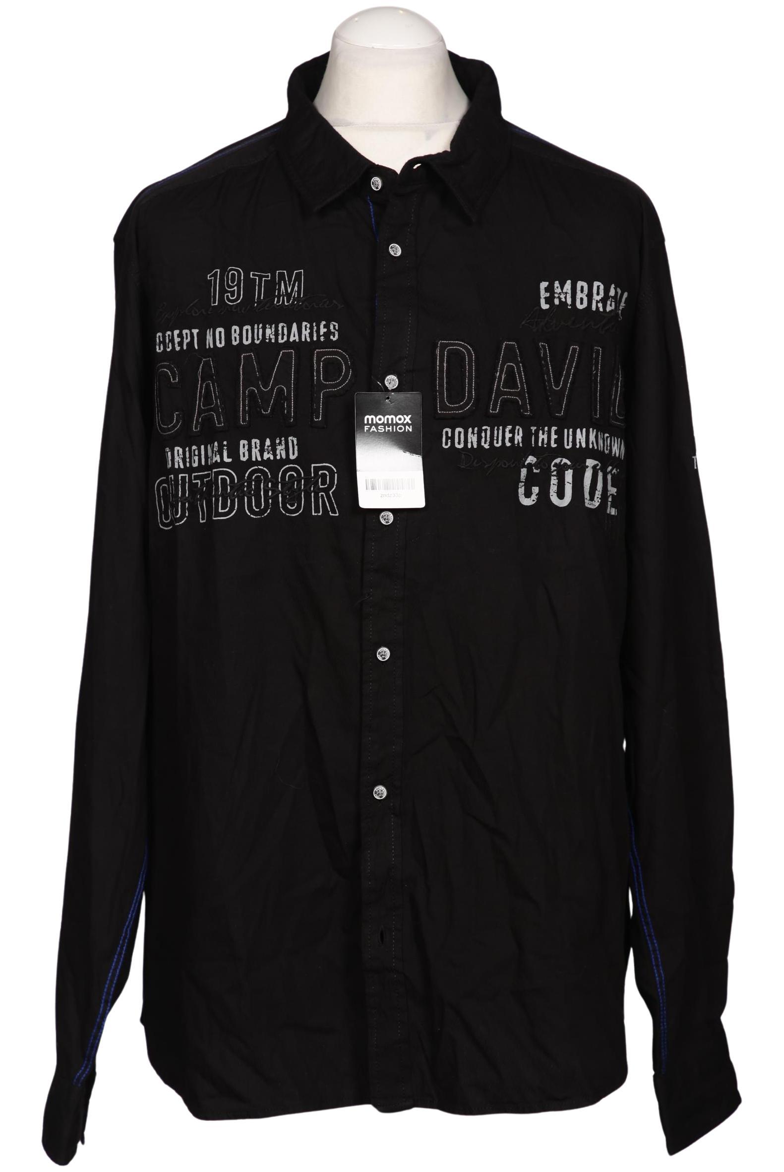 

Camp David Herren Hemd, schwarz, Gr. 56