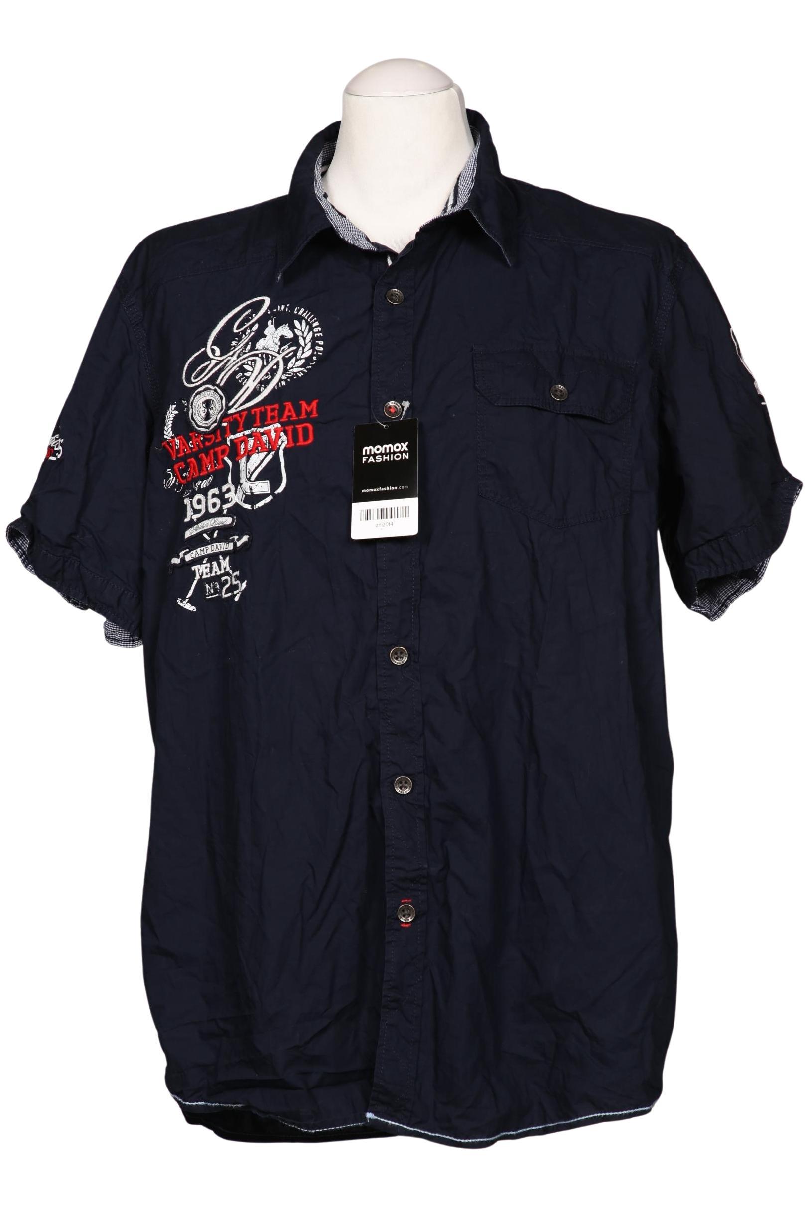 

Camp David Herren Hemd, marineblau, Gr. 54