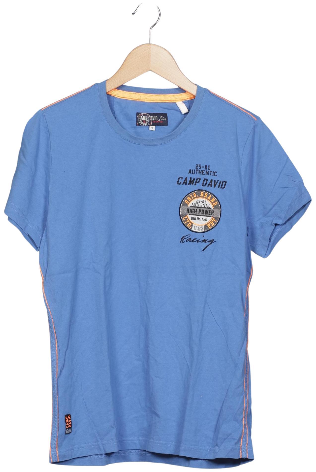 

Camp David Herren T-Shirt, blau, Gr. 46