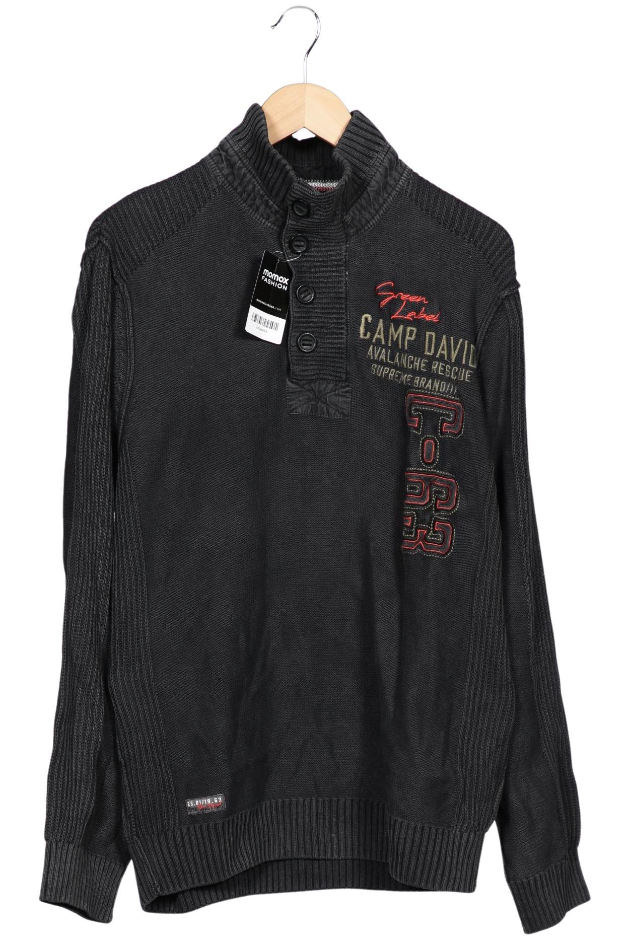 

Camp David Herren Pullover, grau, Gr. 52