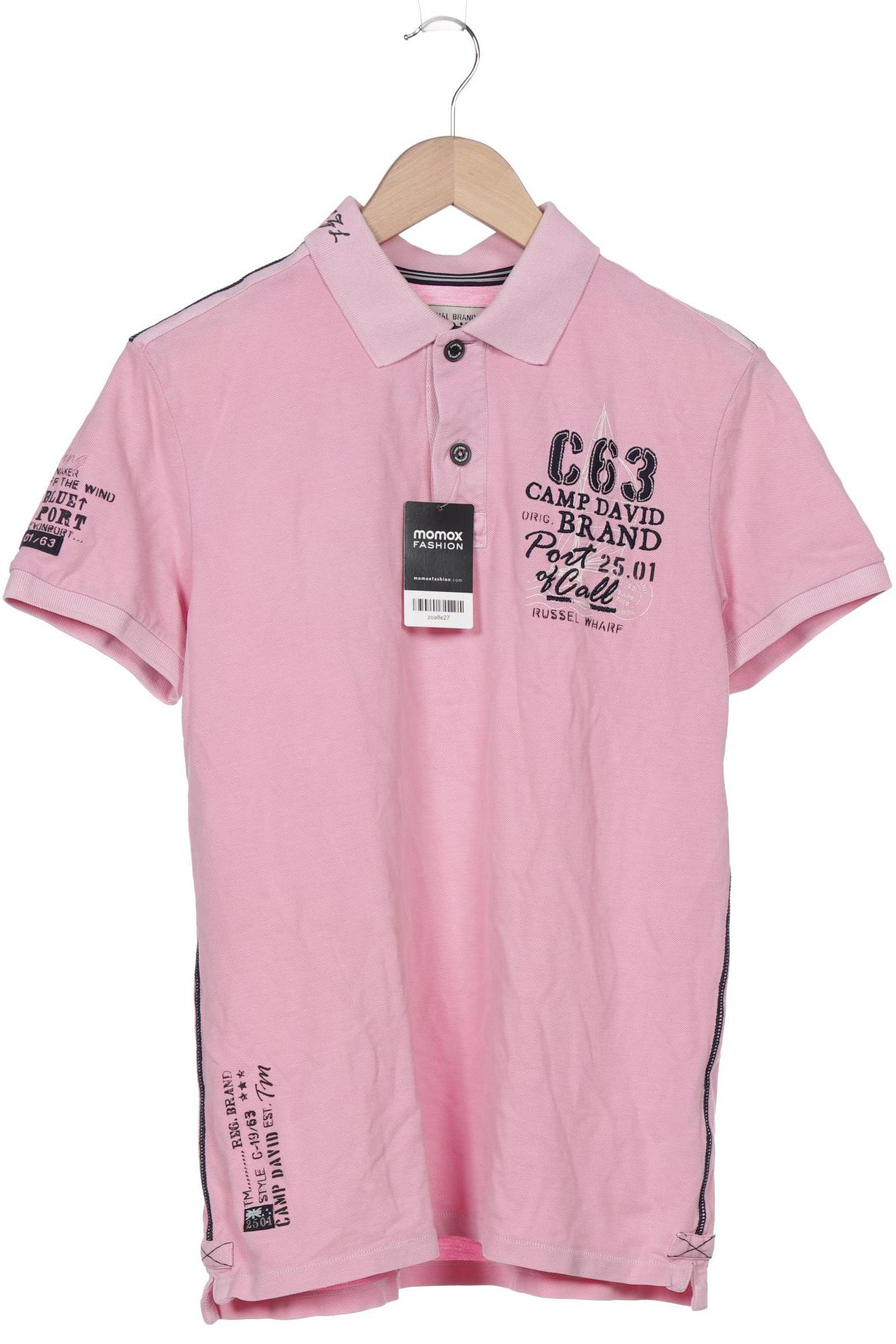 

Camp David Herren Poloshirt, pink