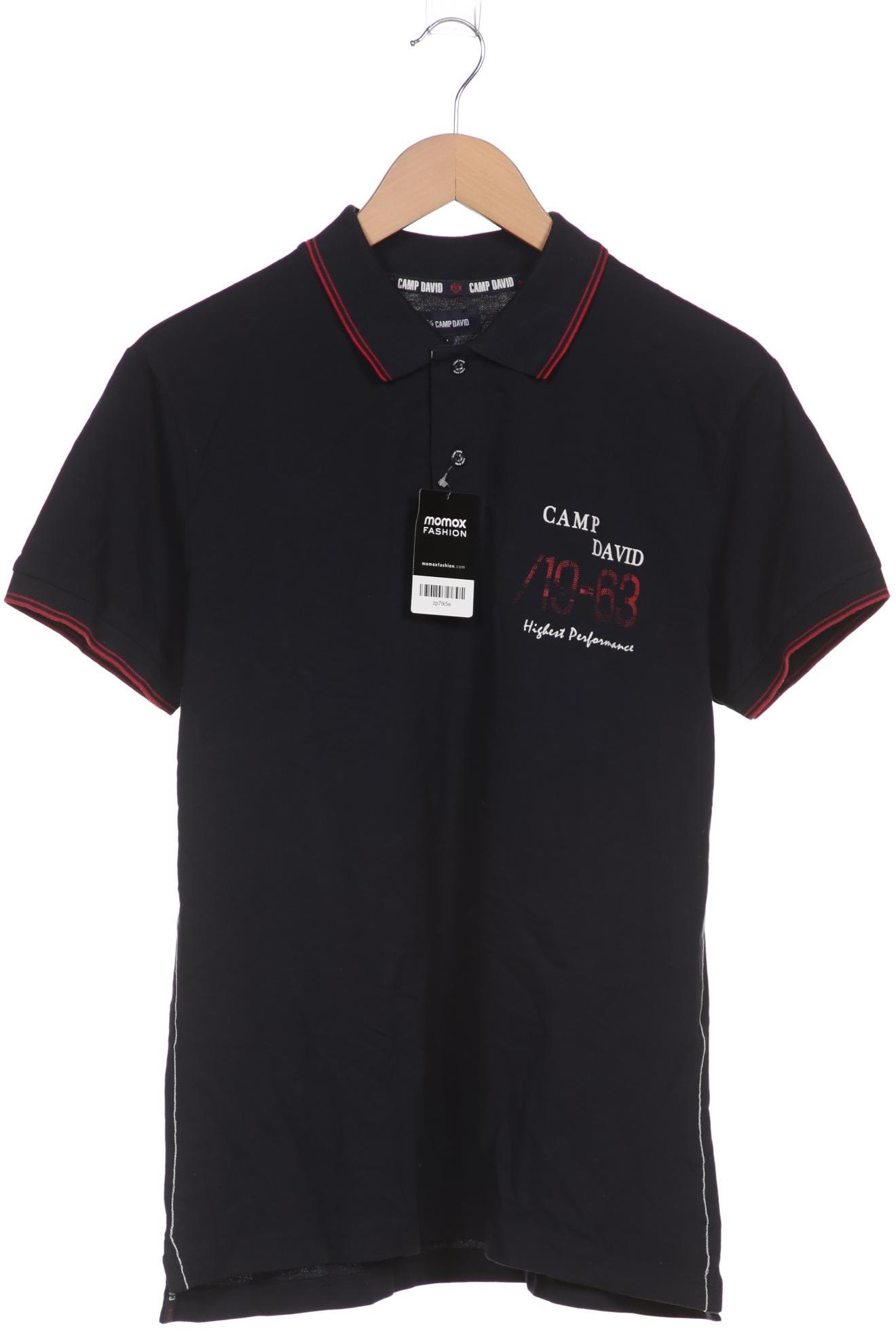 

Camp David Herren Poloshirt, marineblau, Gr. 48