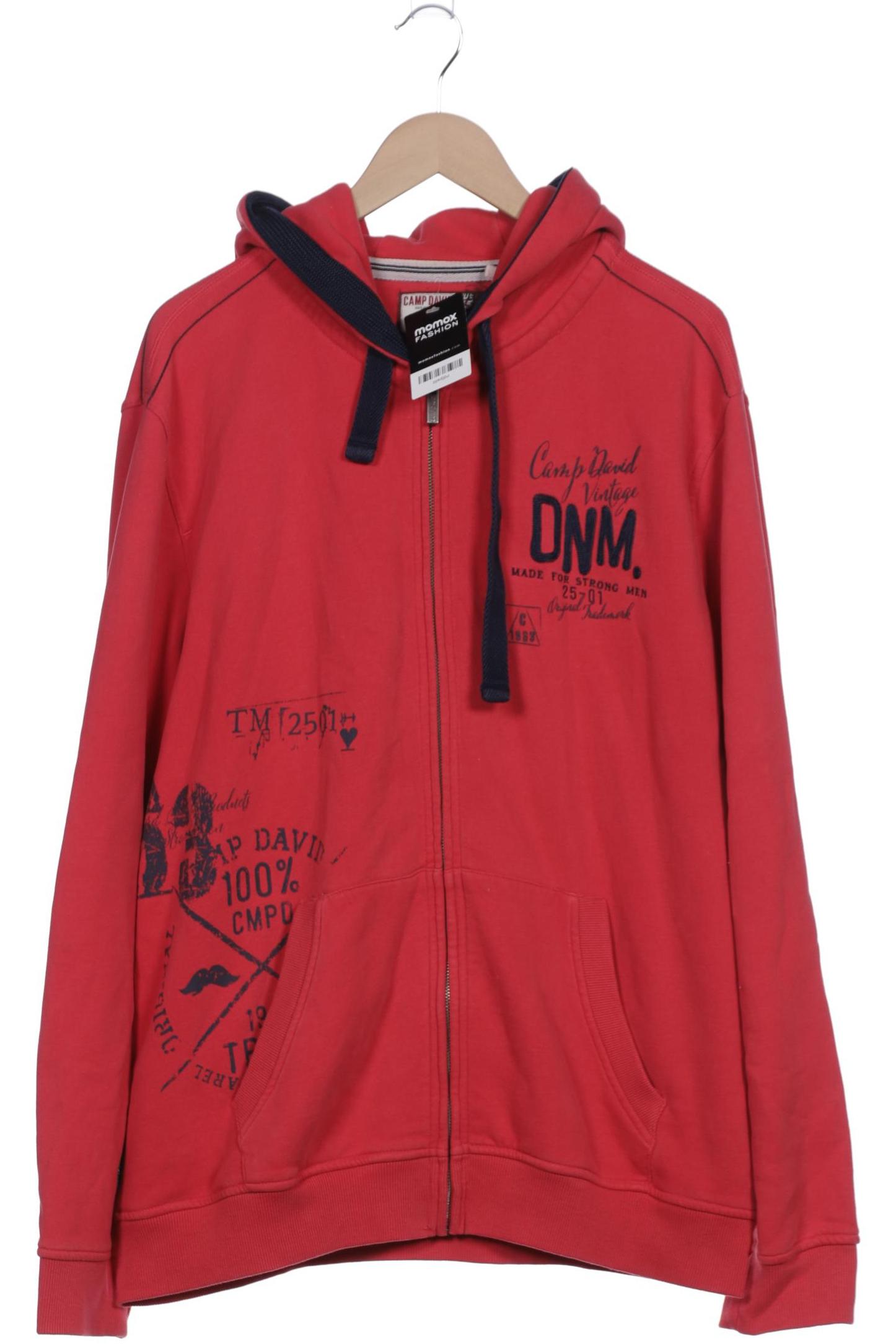 

Camp David Herren Kapuzenpullover, rot