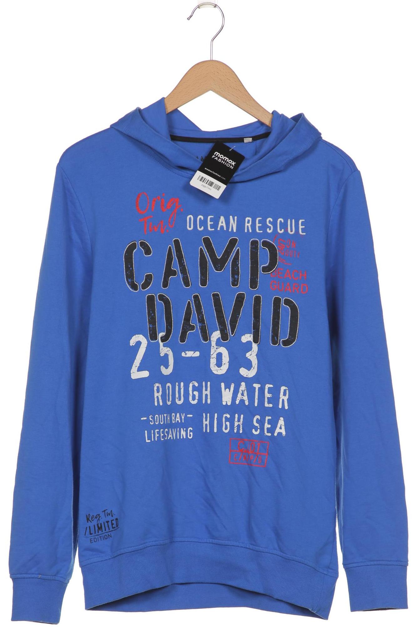 

Camp David Herren Kapuzenpullover, blau