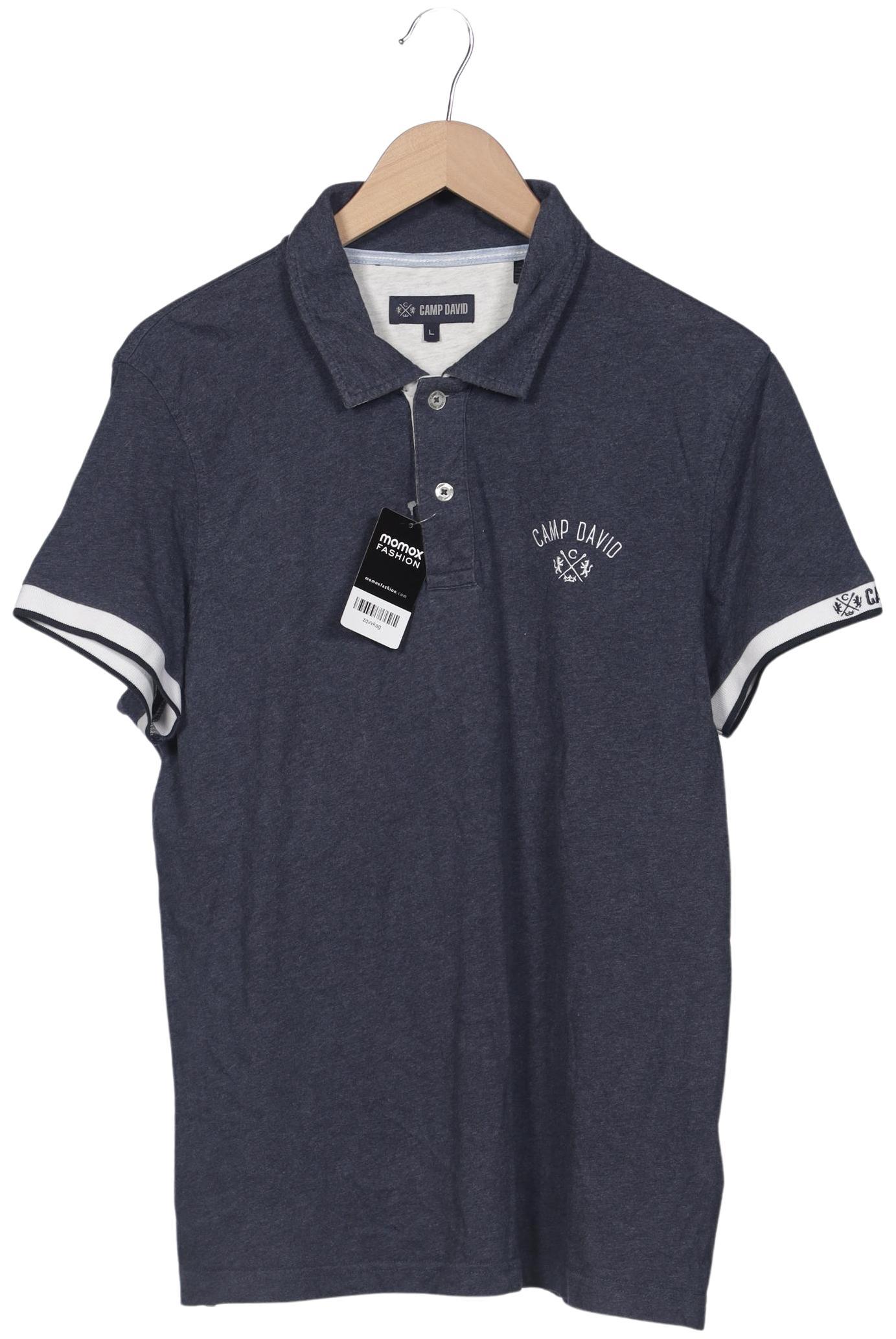 

Camp David Herren Poloshirt, blau, Gr. 52