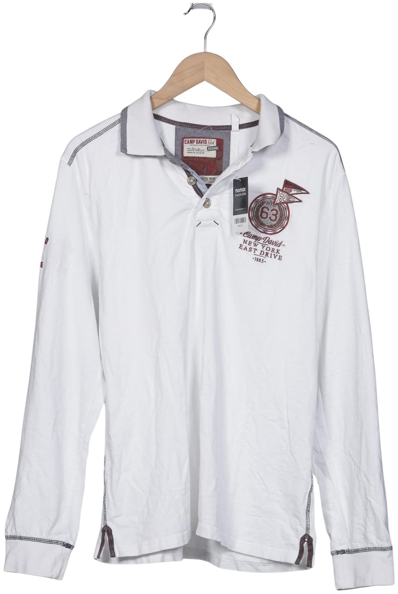 

Camp David Herren Sweatshirt, weiß, Gr. 54