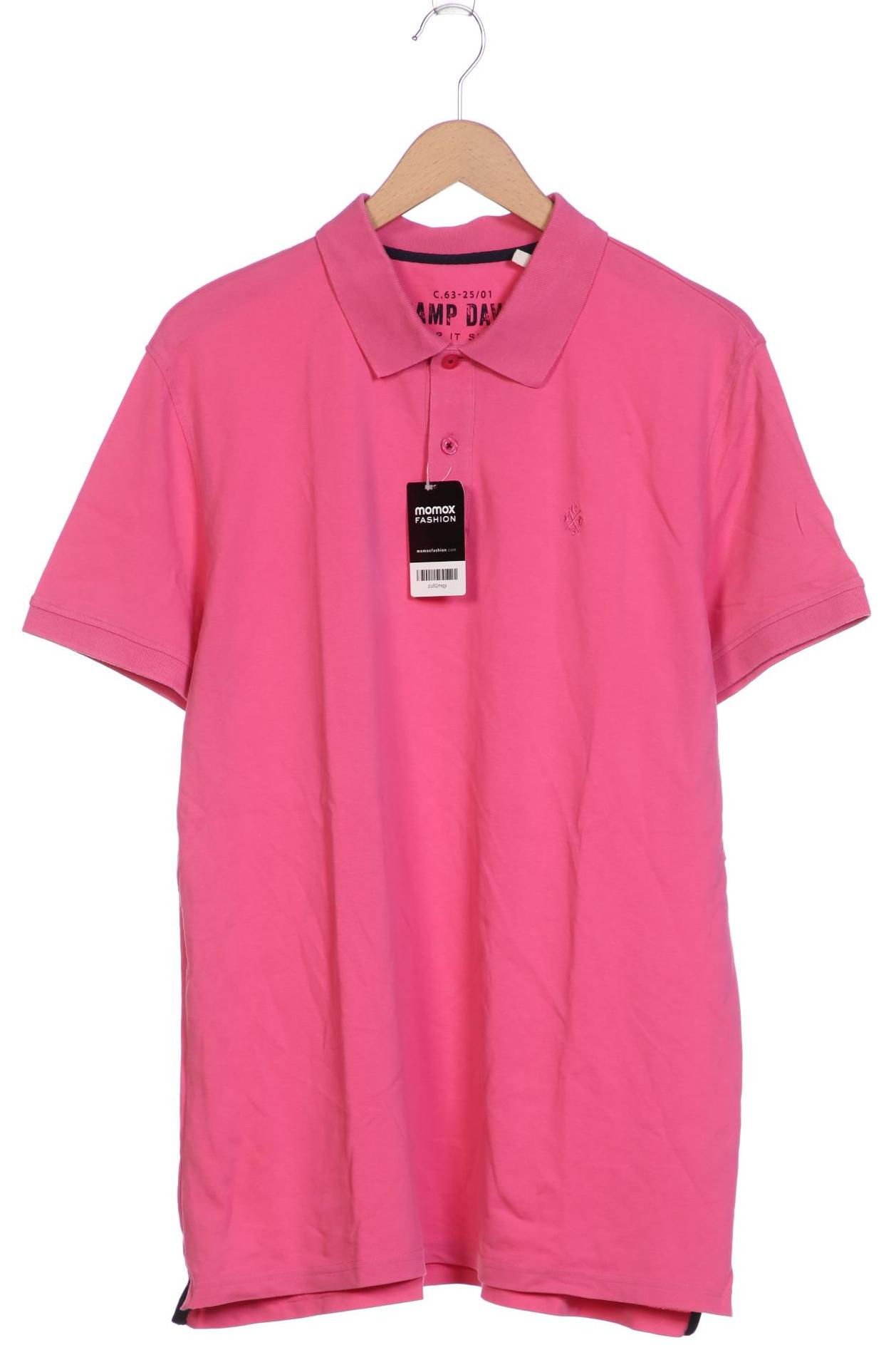 

Camp David Herren Poloshirt, pink