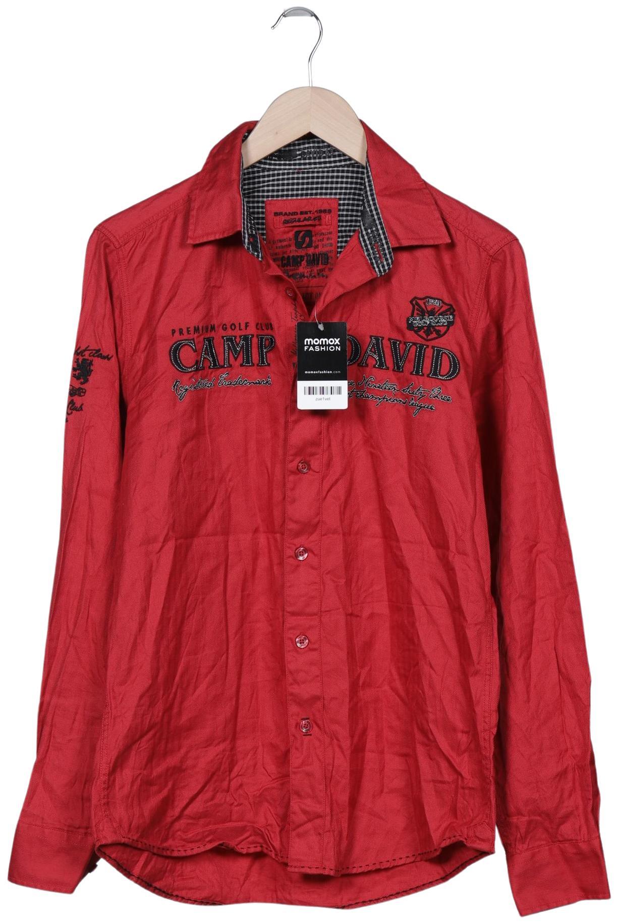 

Camp David Herren Hemd, rot, Gr. 46