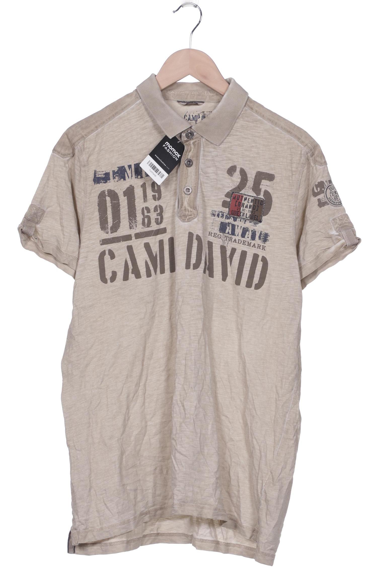 

Camp David Herren Poloshirt, beige, Gr. 54
