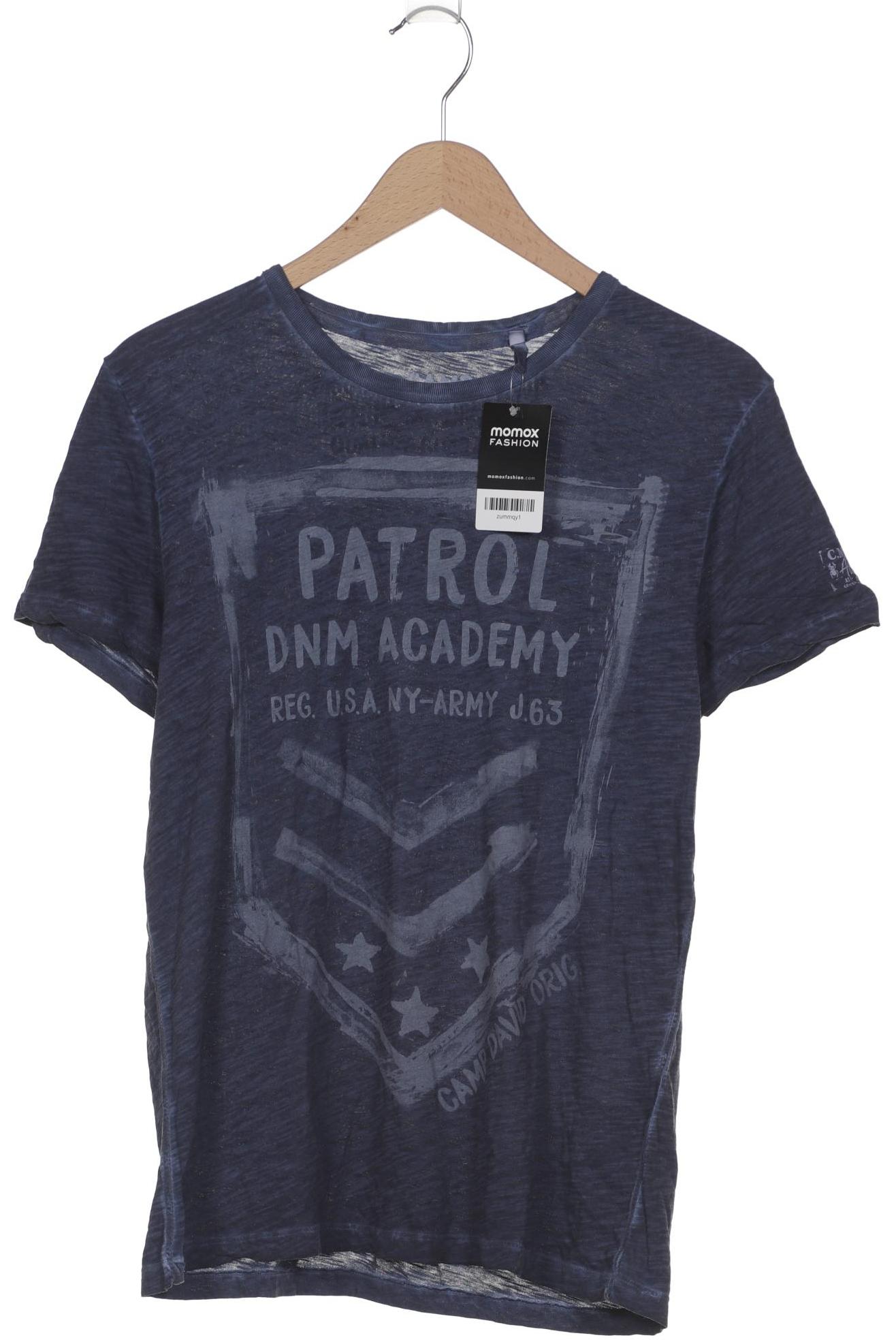 

Camp David Herren T-Shirt, blau, Gr. 46