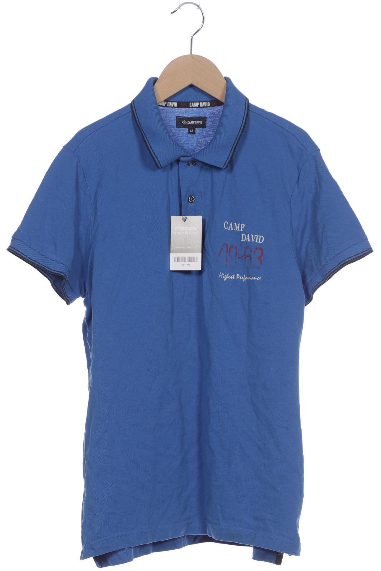 

Camp David Herren Poloshirt, blau, Gr. 48