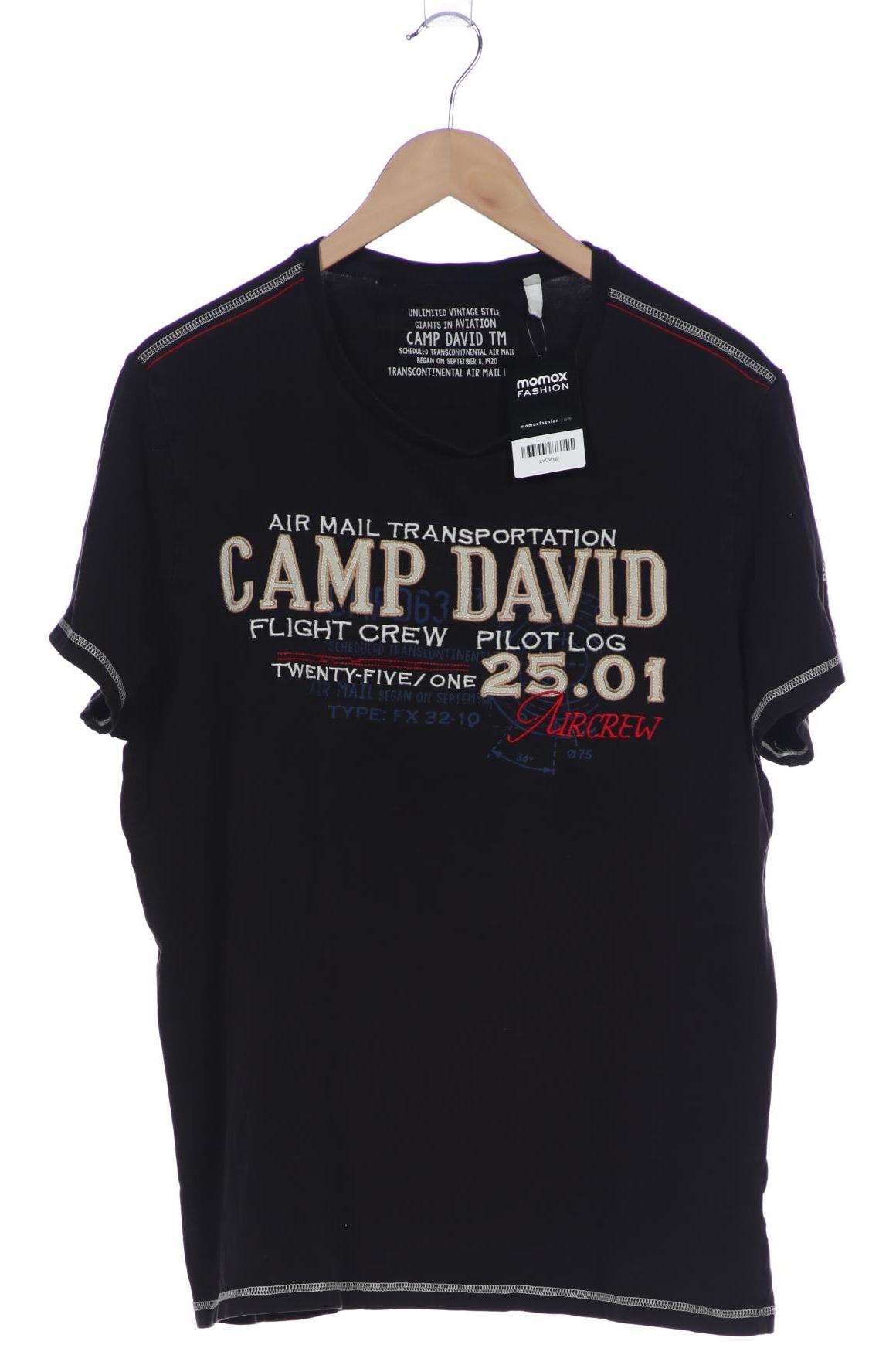 

Camp David Herren T-Shirt, schwarz, Gr. 54
