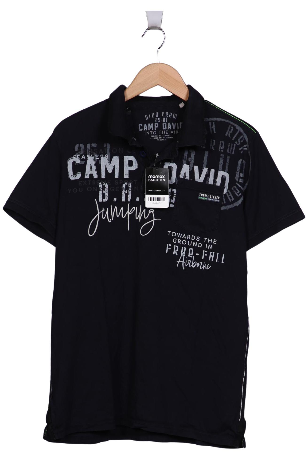 

Camp David Herren Poloshirt, marineblau, Gr. 54