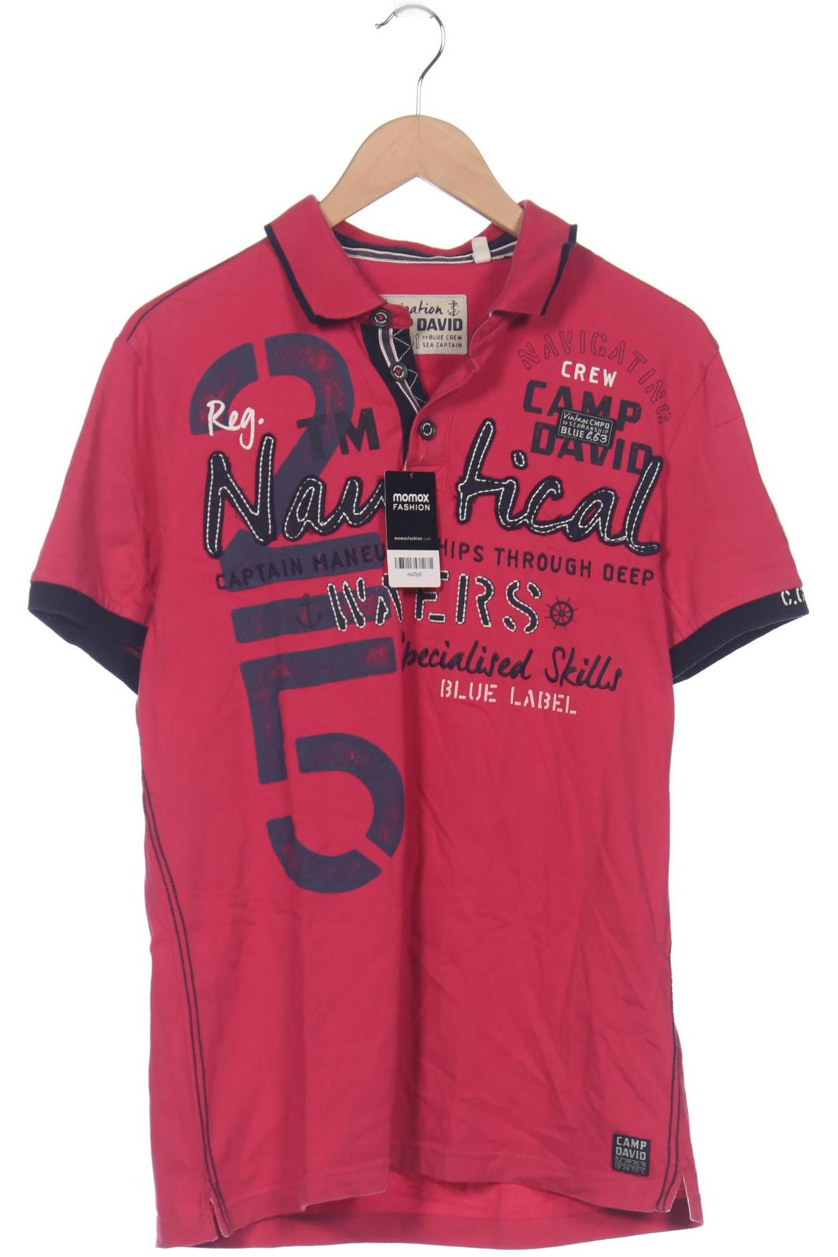 

Camp David Herren Poloshirt, pink, Gr. 52