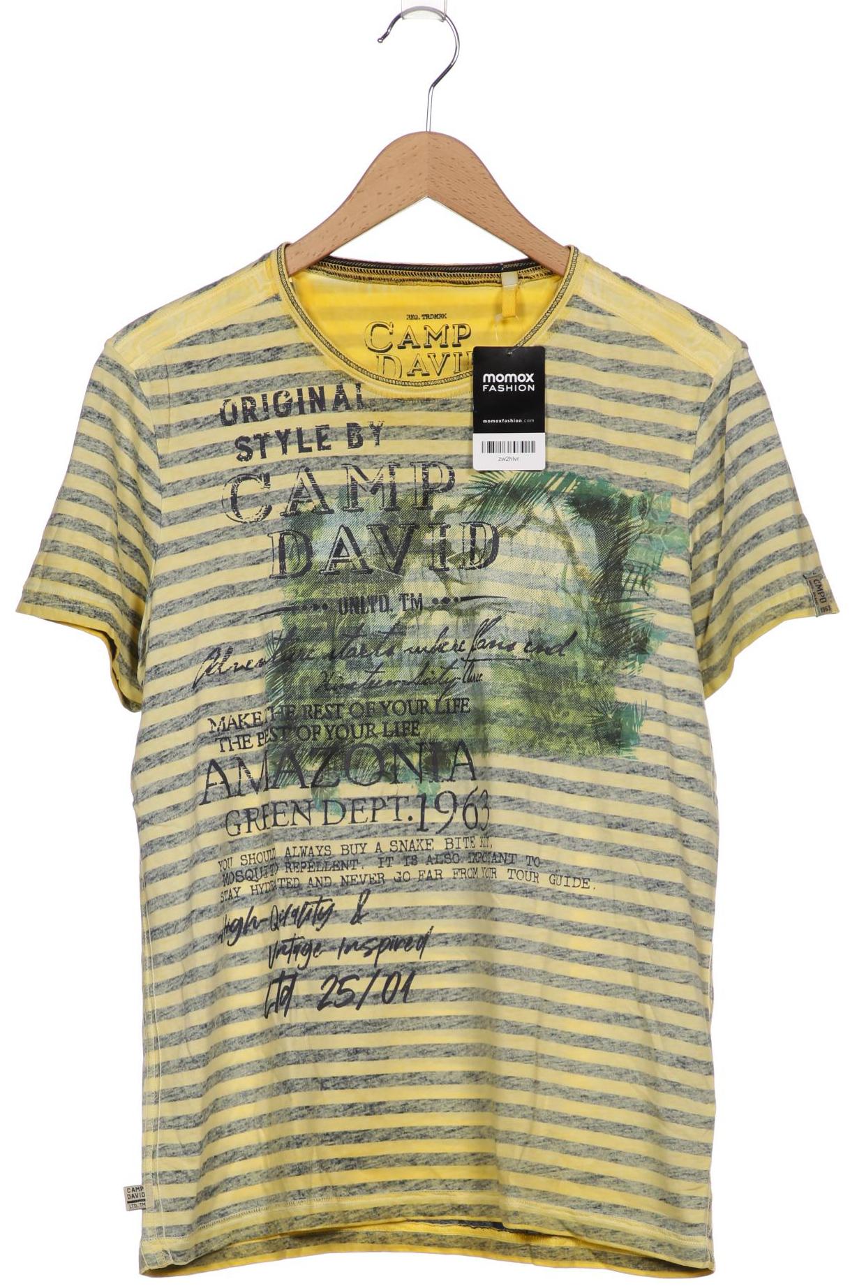 

Camp David Herren T-Shirt, gelb