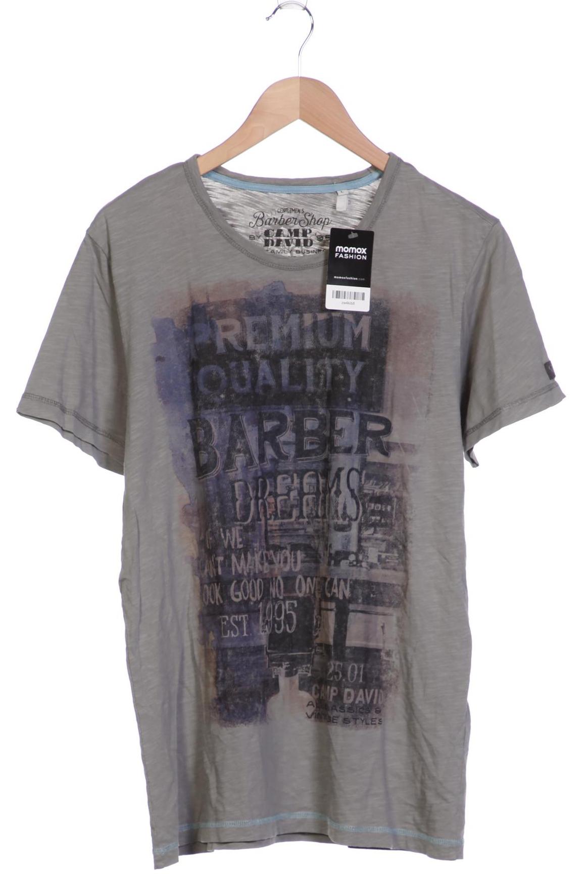 

Camp David Herren T-Shirt, grau