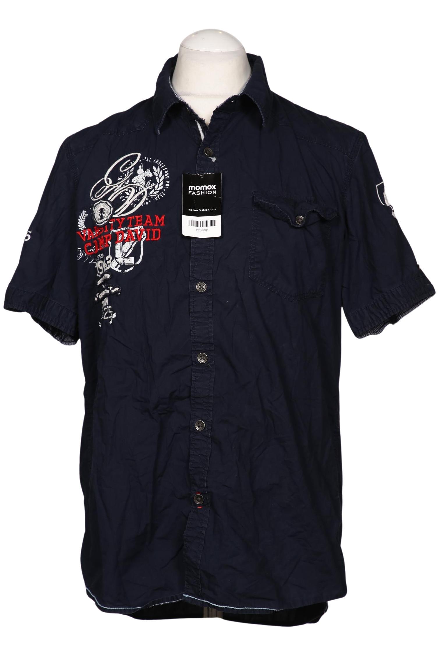 

Camp David Herren Hemd, marineblau, Gr. 52