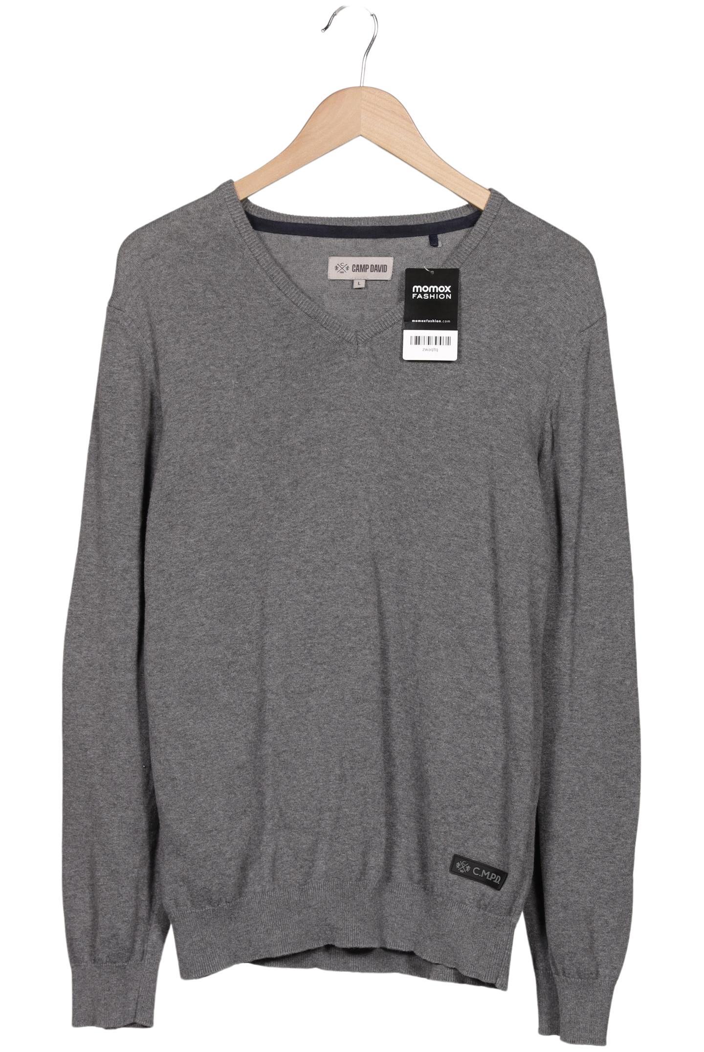 

Camp David Herren Pullover, grau, Gr. 52