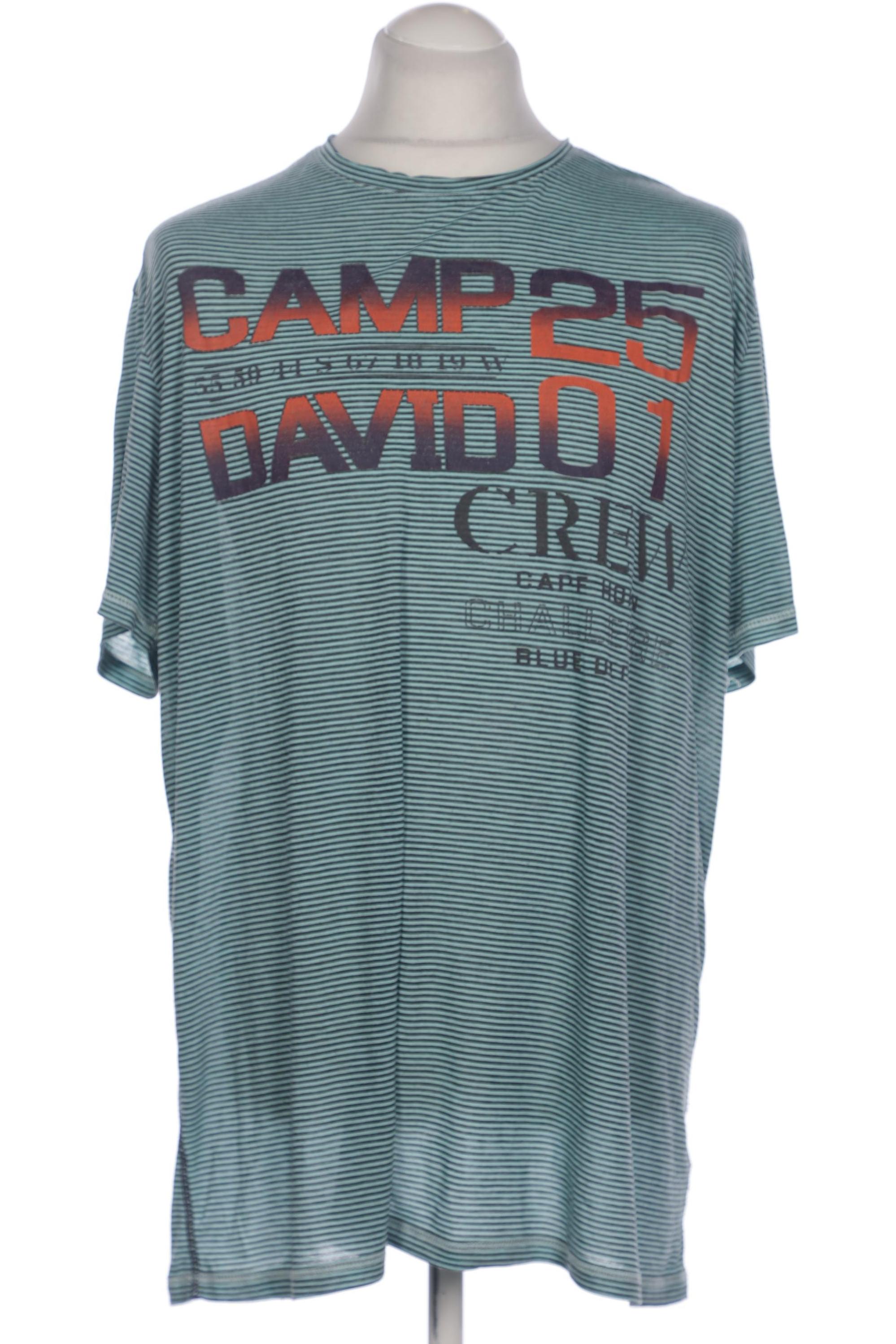 

Camp David Herren T-Shirt, türkis, Gr. 58