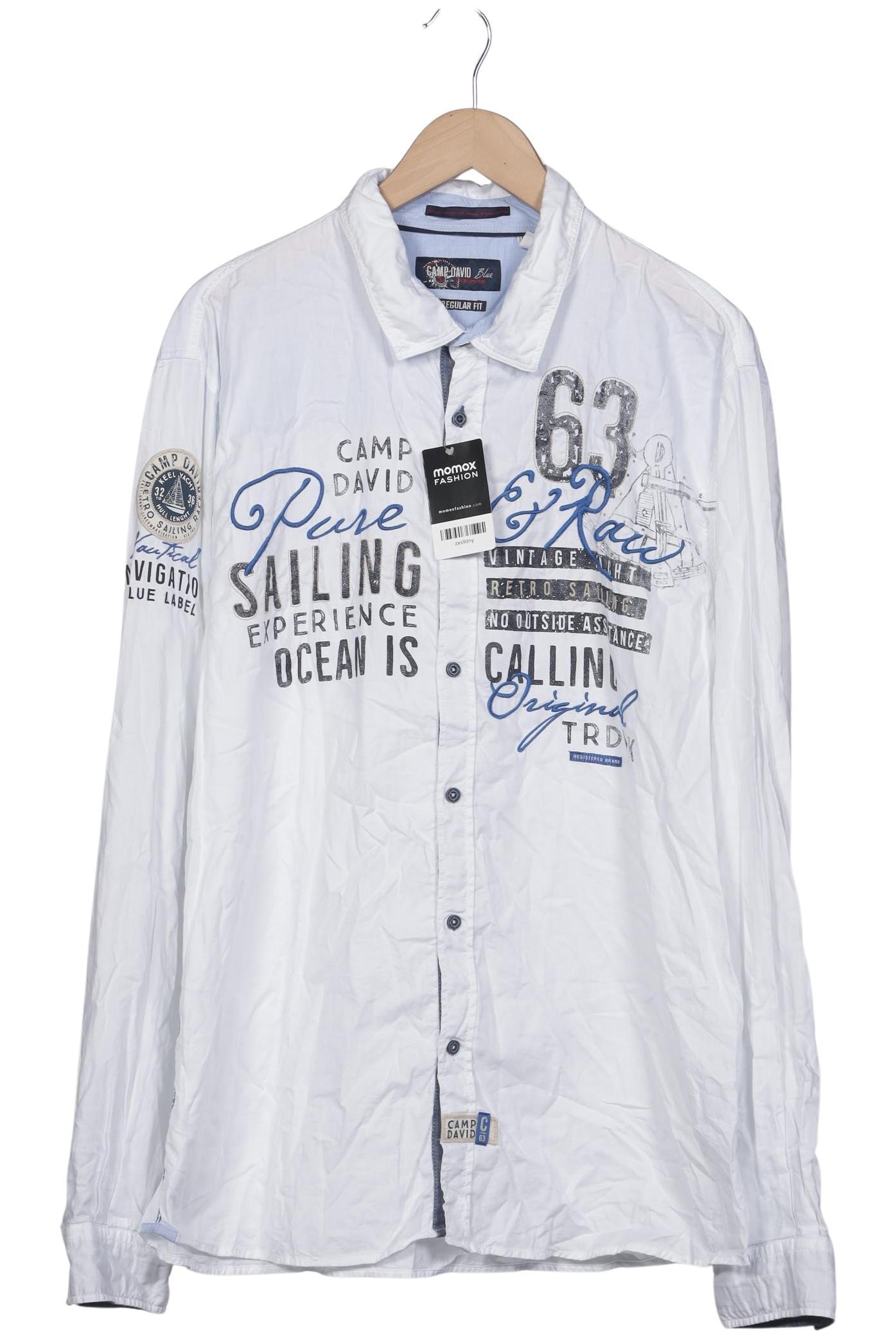 

Camp David Herren Hemd, weiß, Gr. 56