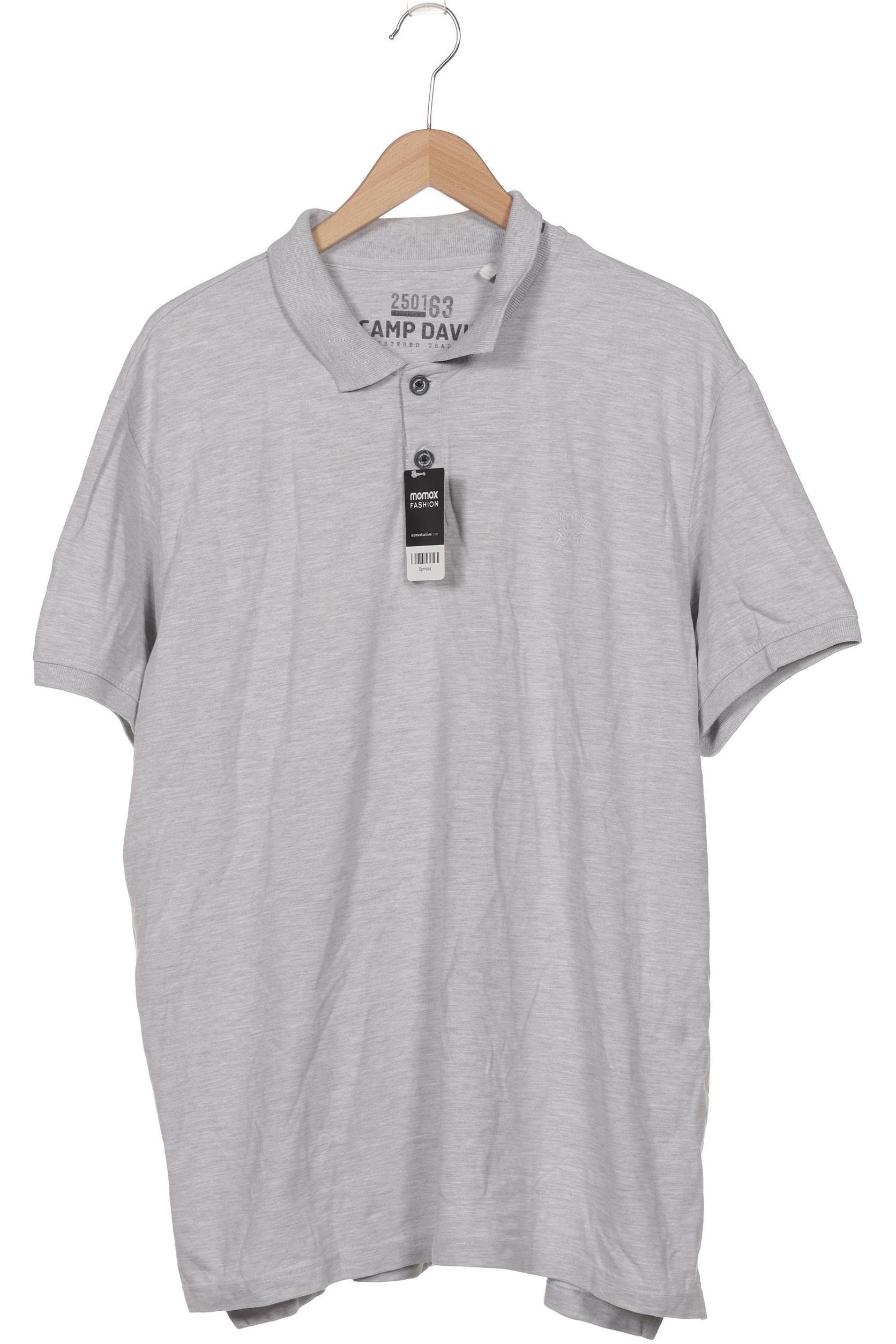 

Camp David Herren Poloshirt, grau, Gr. 58