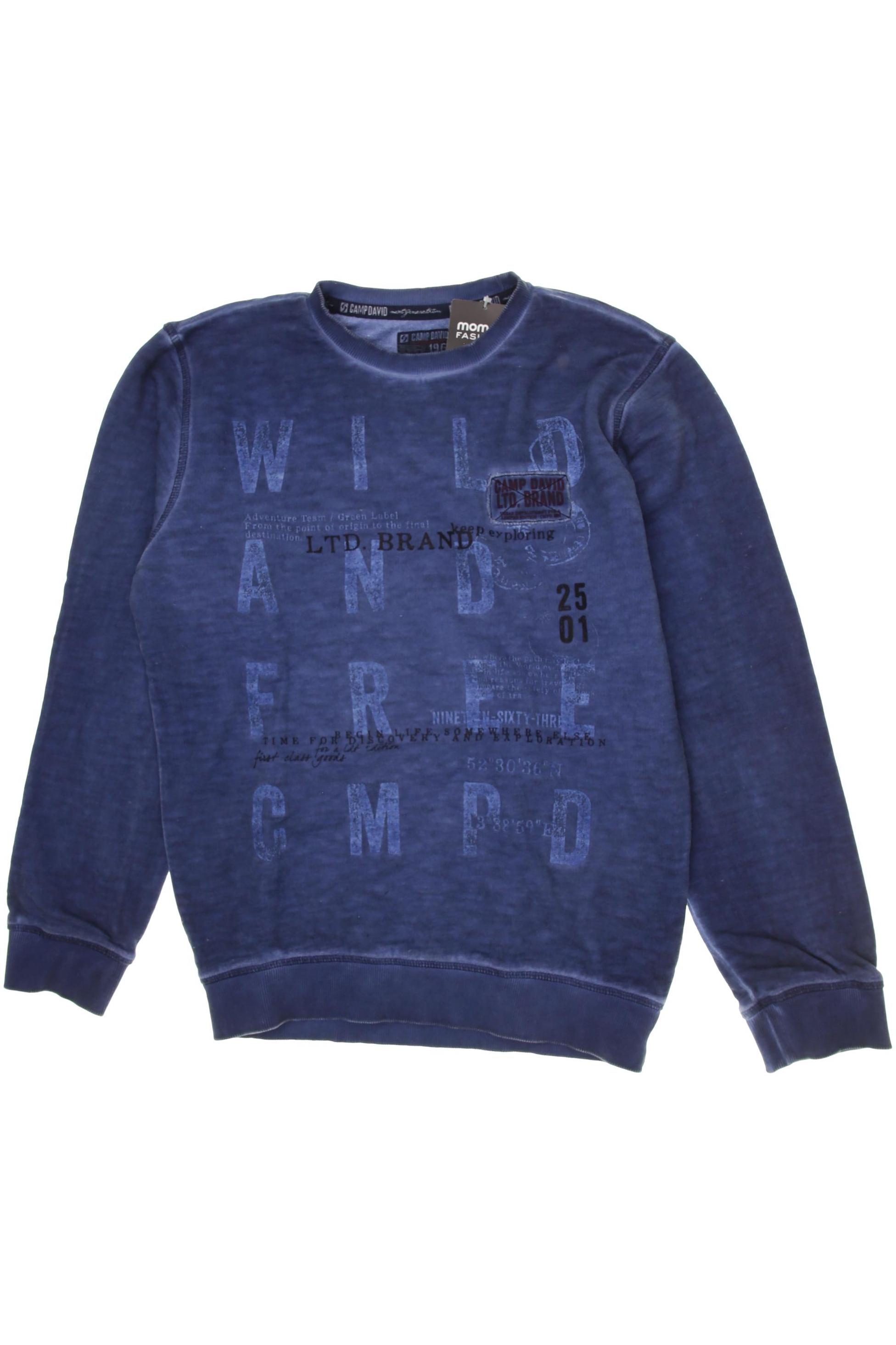 

Camp David Herren Hoodies & Sweater, blau, Gr. 152