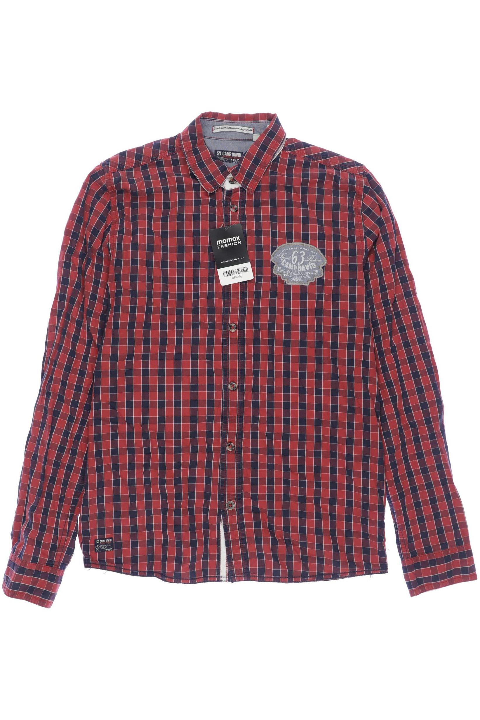 

Camp David Herren Hemd, rot, Gr. 176