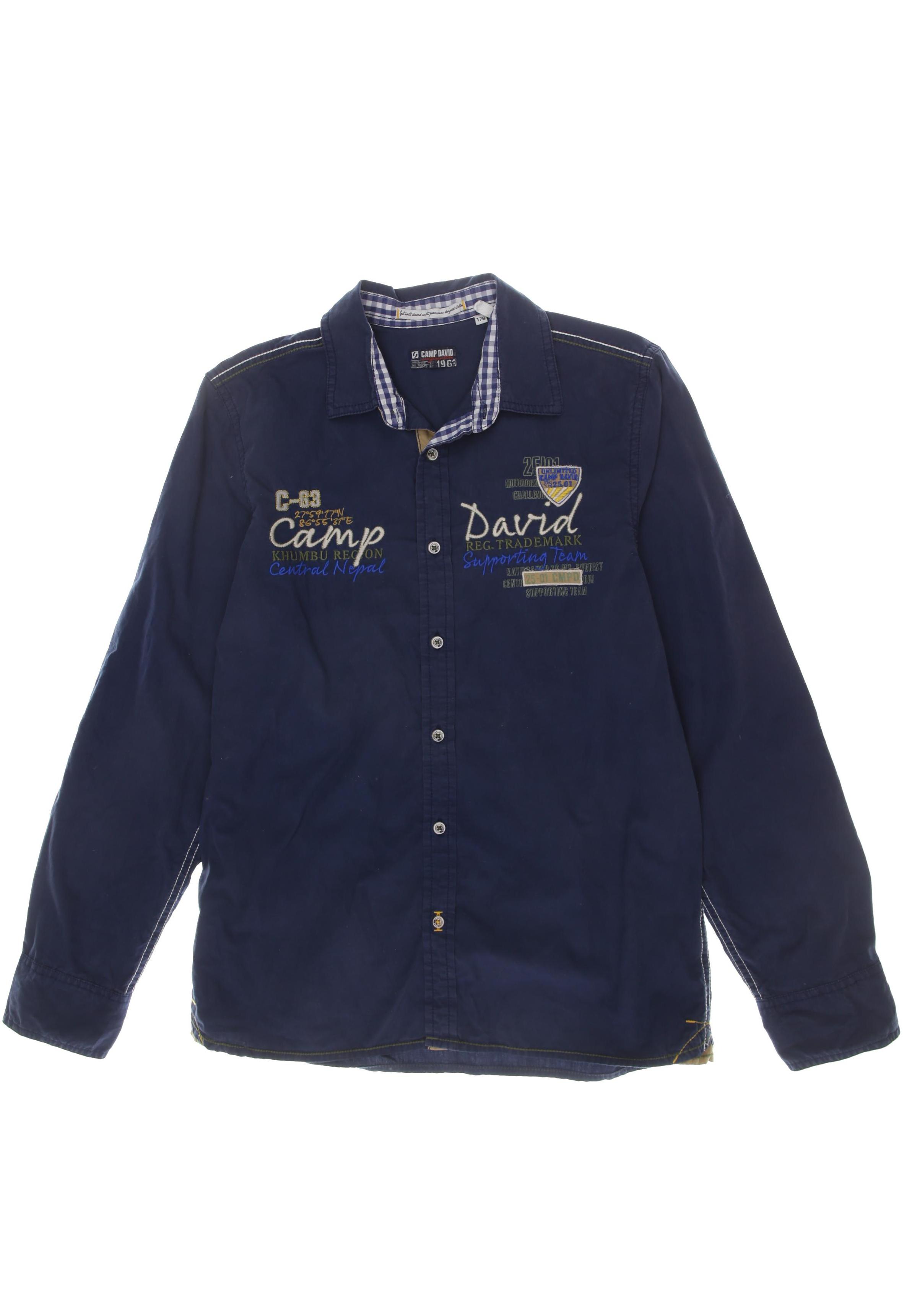 

Camp David Jungen Hemd, blau, Gr. 176