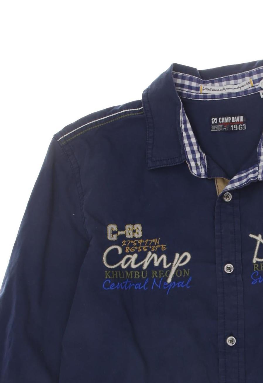 Thumbnail - Camp David Jungen Hemd, blau, Gr. 176
