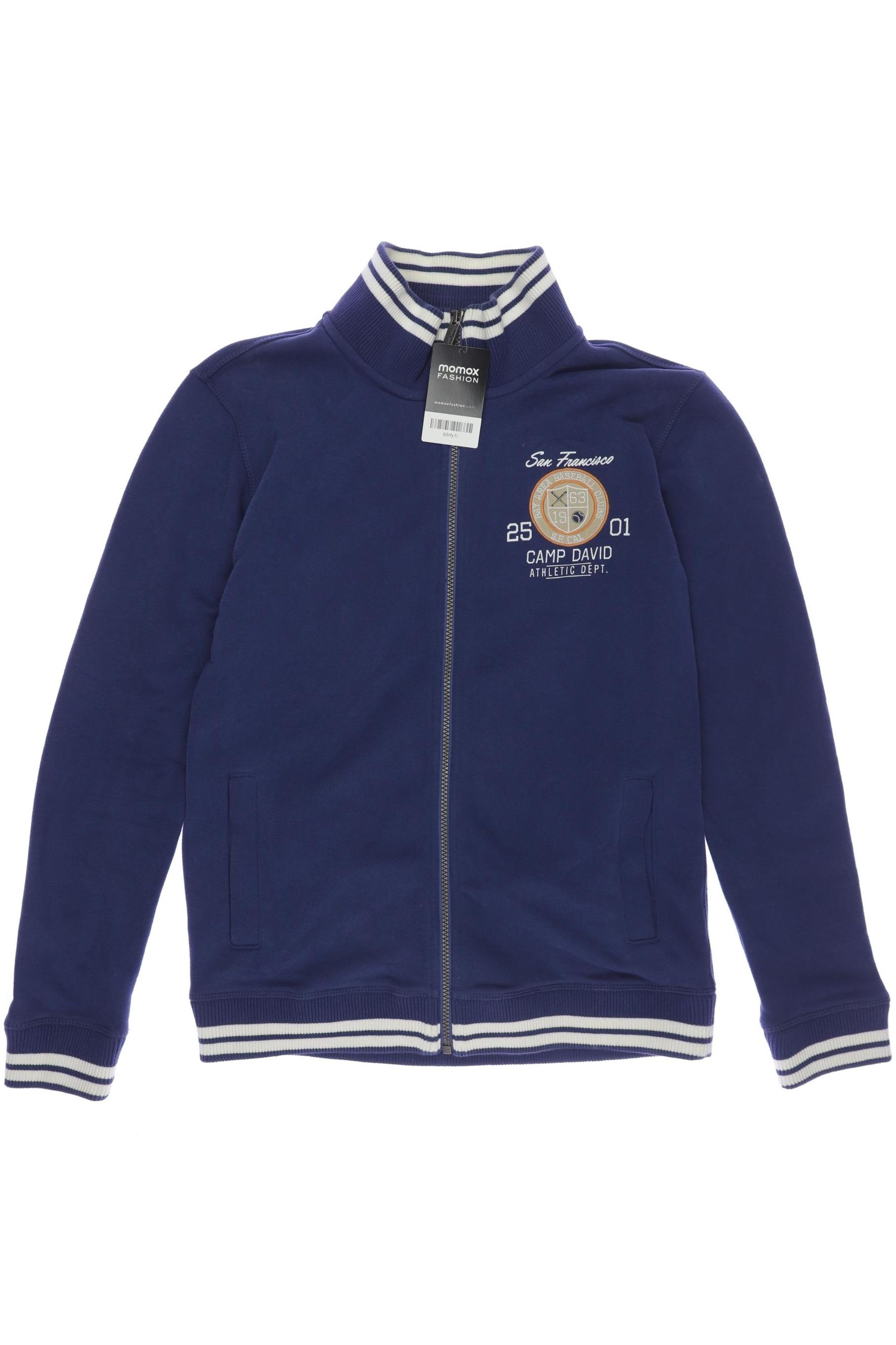 

Camp David Herren Hoodies & Sweater, blau, Gr. 176