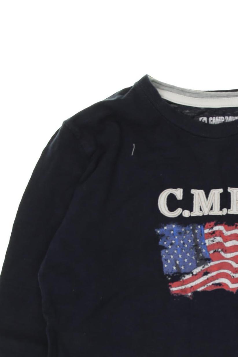 Thumbnail - Camp David Jungen Langarmshirt, blau, Gr. 140