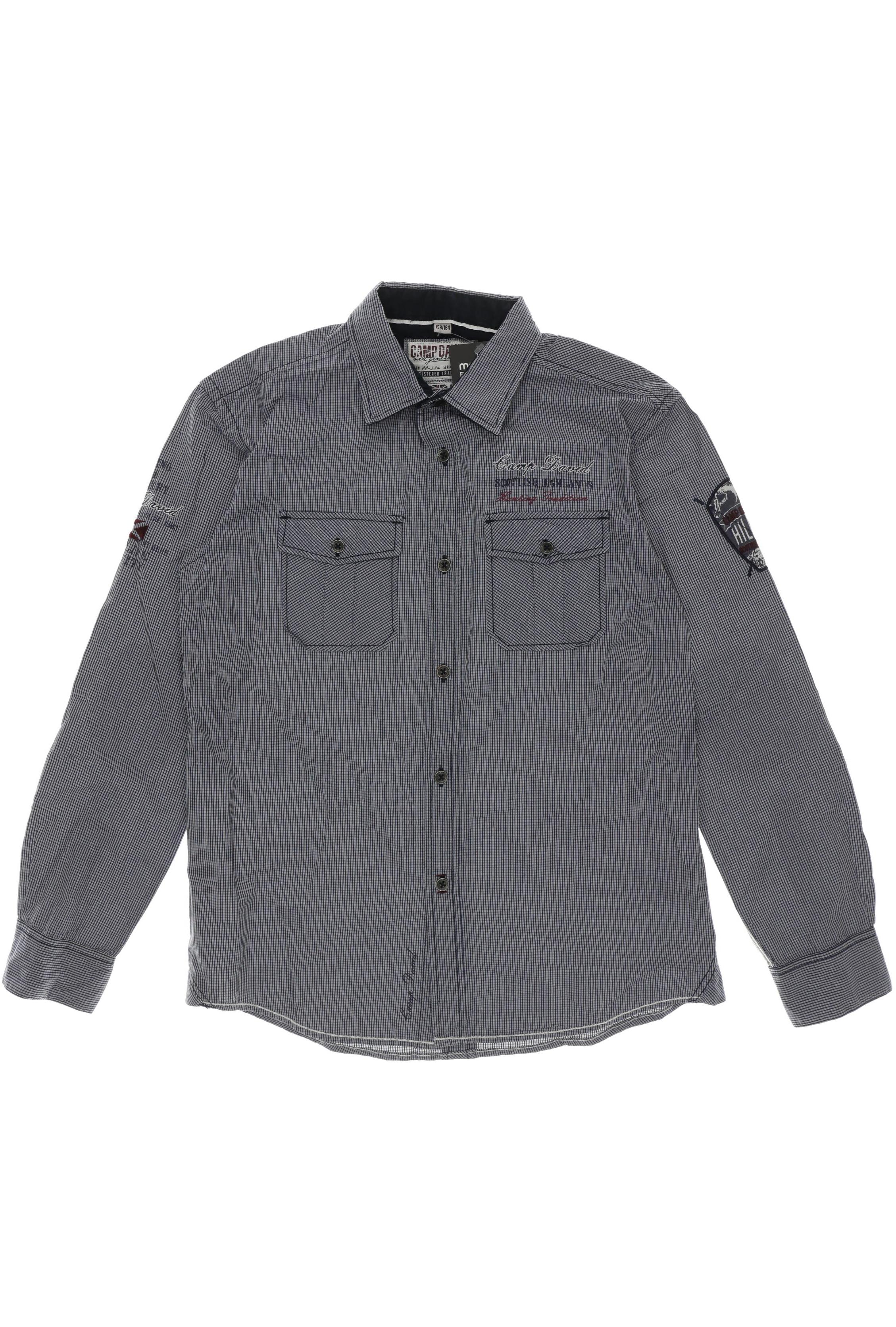 

Camp David Jungen Hemd, blau, Gr. 158