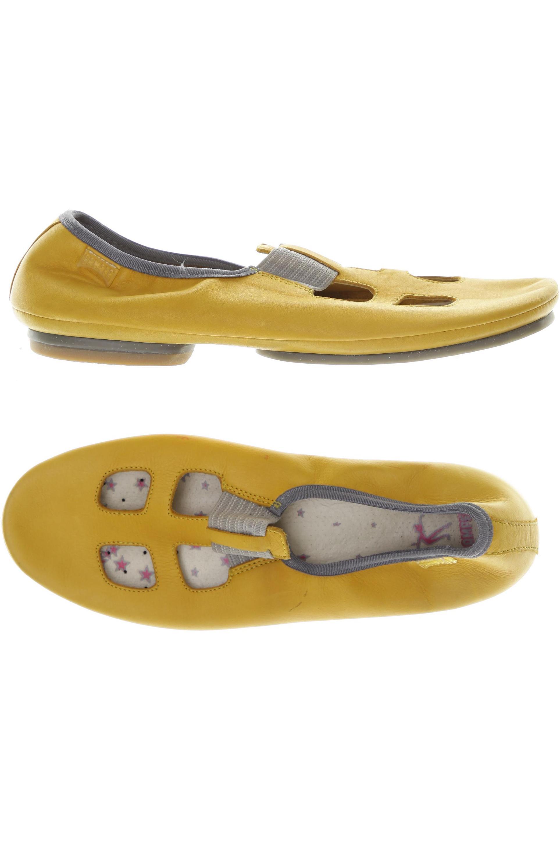 

Camper Damen Halbschuh, gelb, Gr. 38