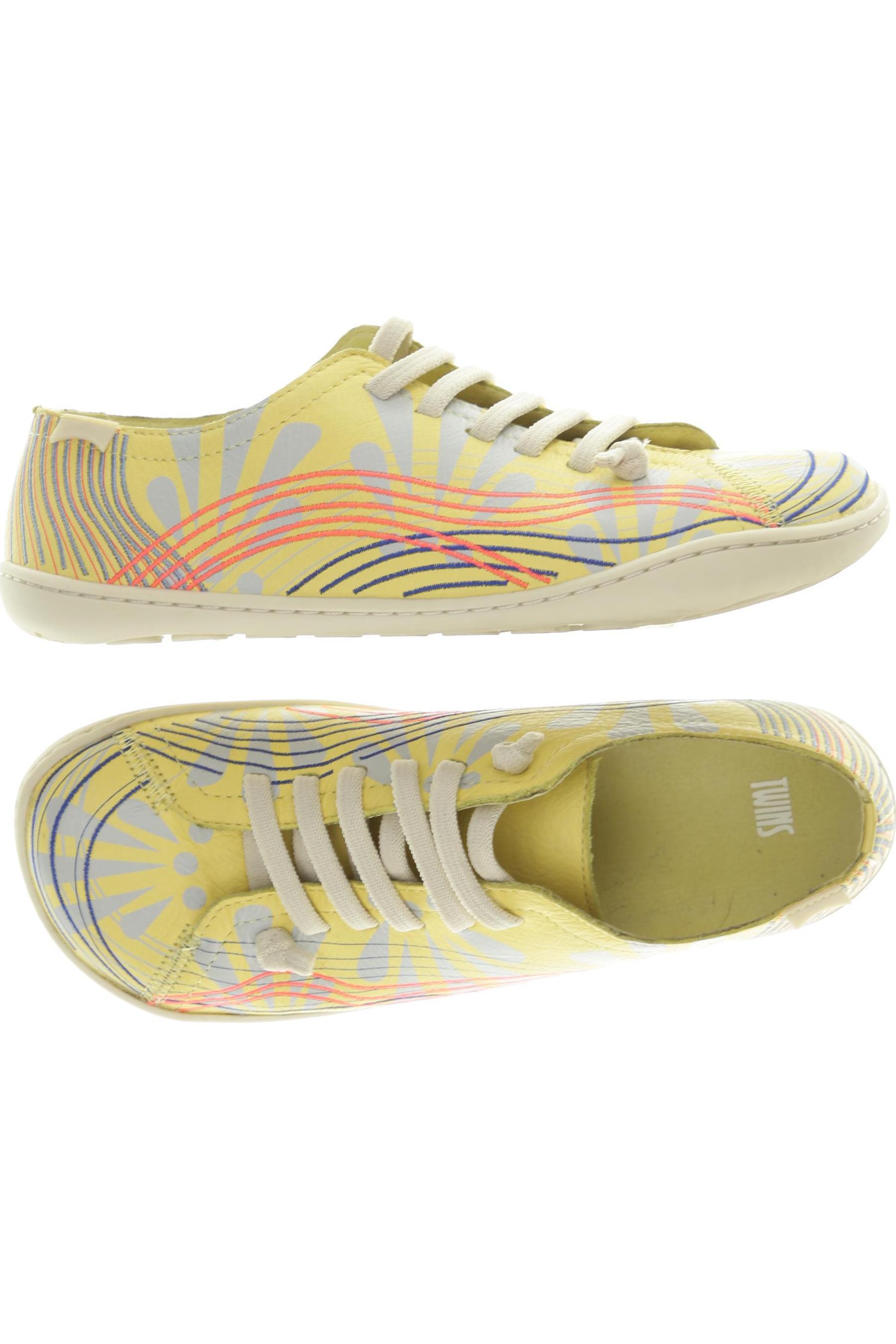 

Camper Damen Halbschuh, gelb, Gr. 38