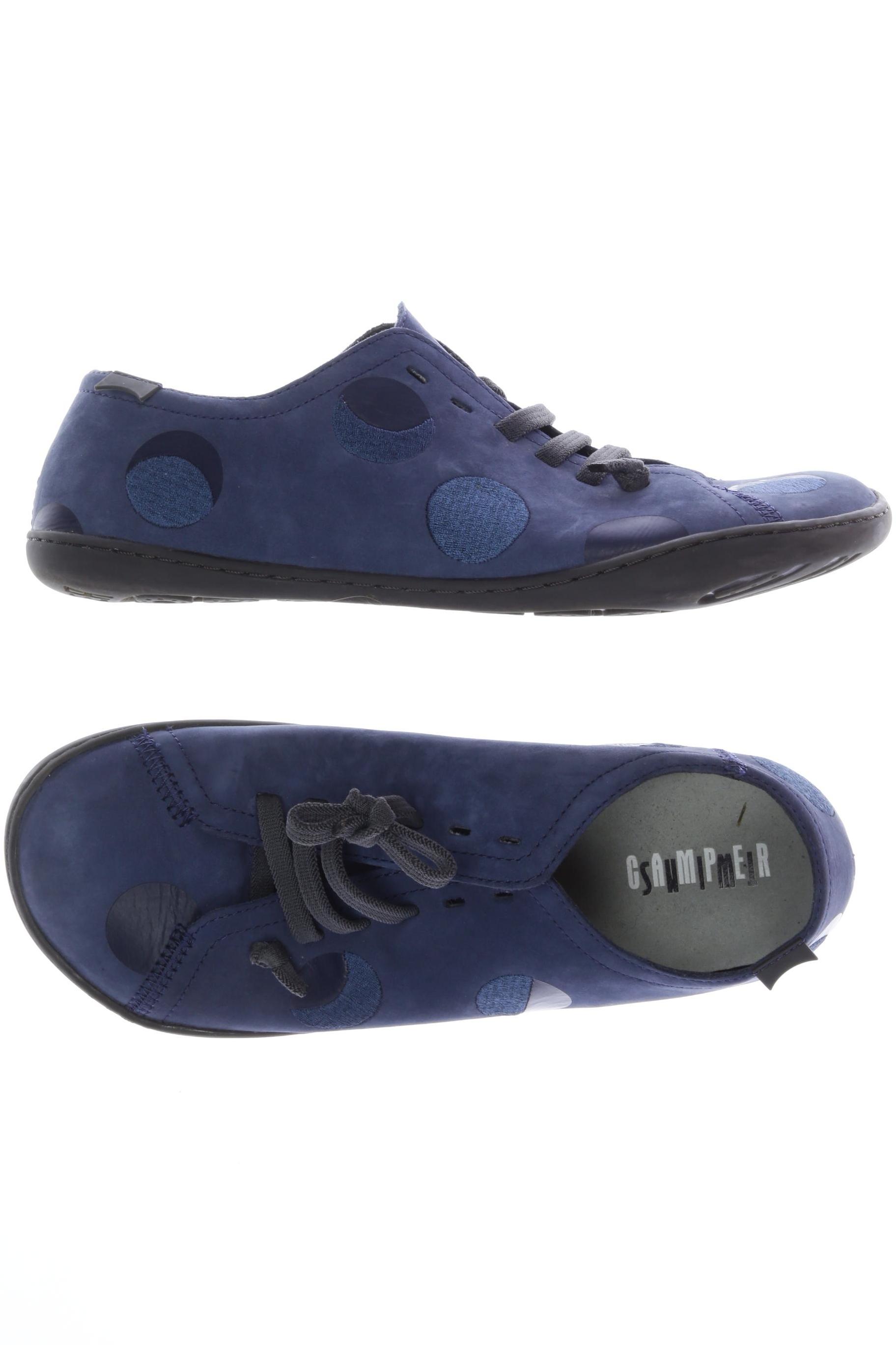 

Camper Damen Halbschuh, blau, Gr. 39