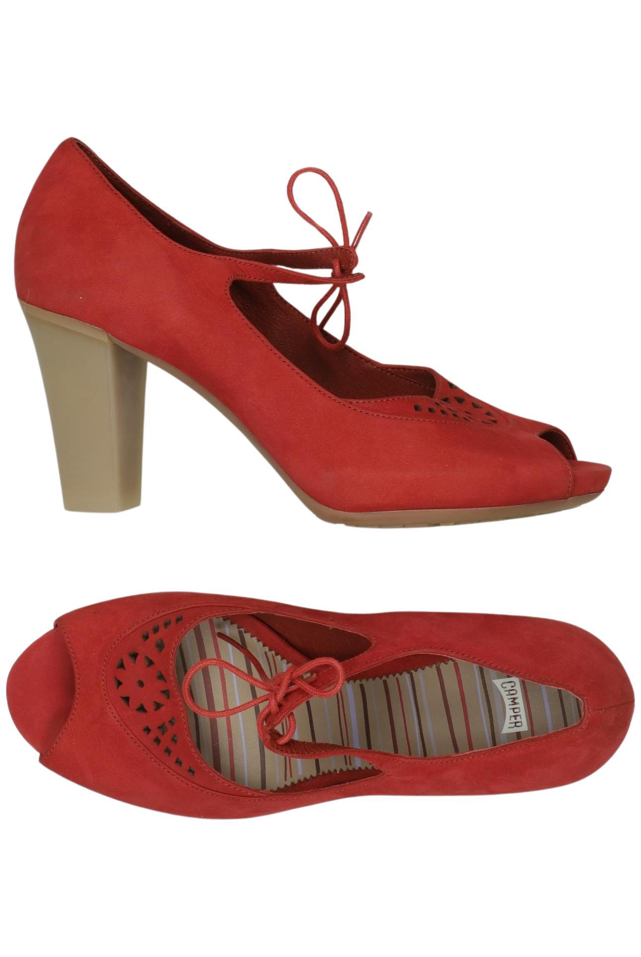 

Camper Damen Pumps, rot, Gr. 38