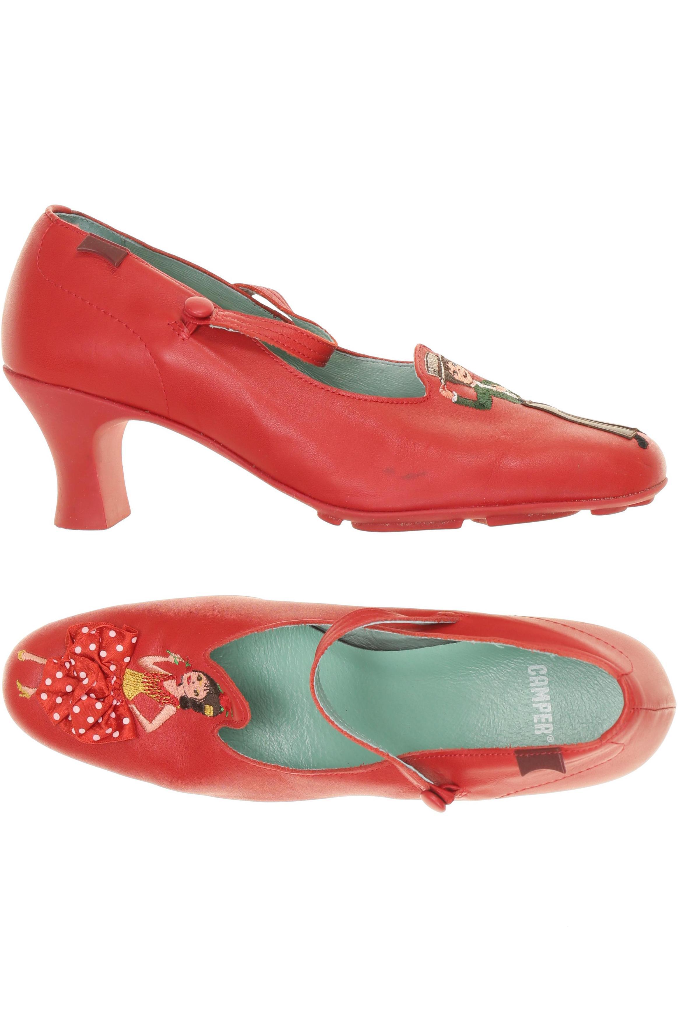 

Camper Damen Pumps, rot, Gr. 38