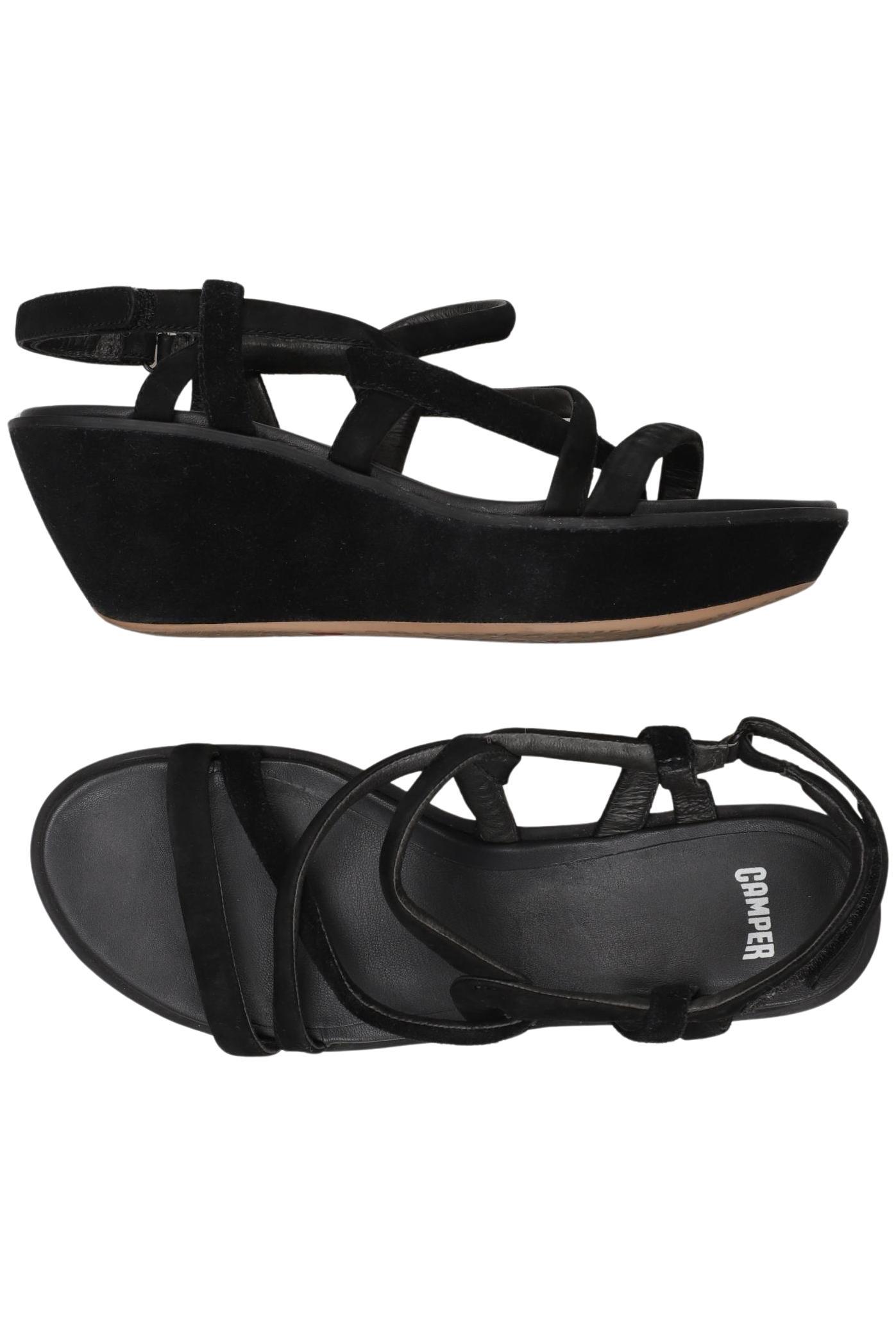 

Camper Damen Sandale, schwarz, Gr. 38
