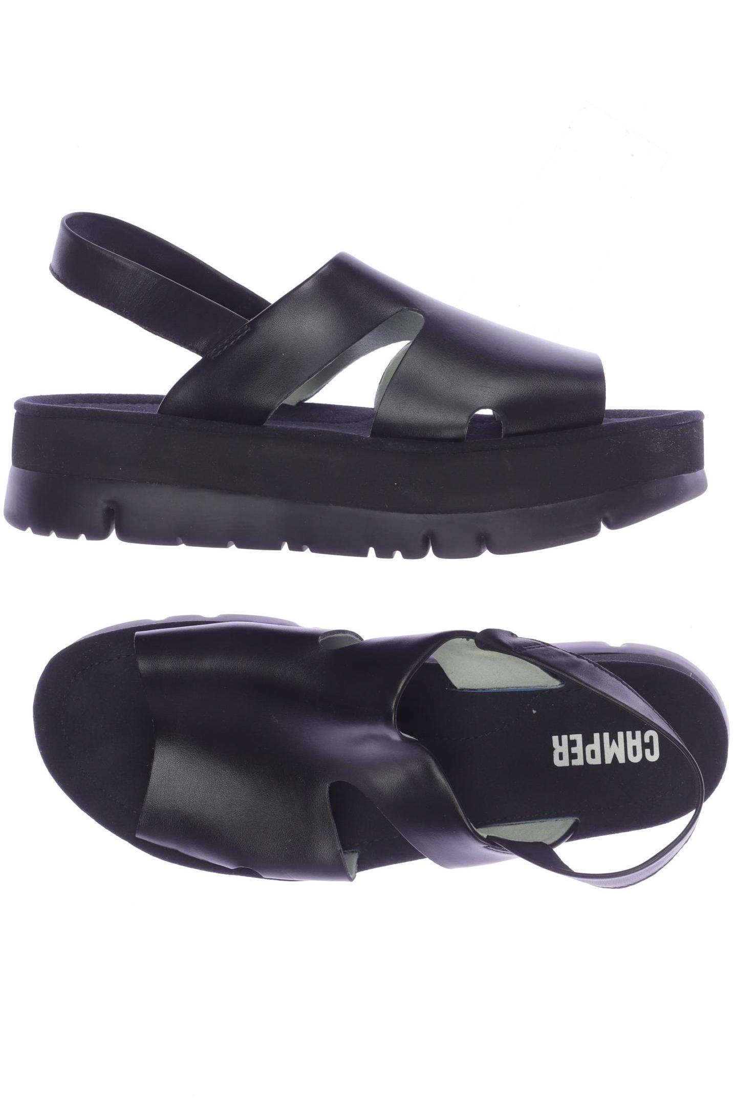 

Camper Damen Sandale, schwarz, Gr. 40