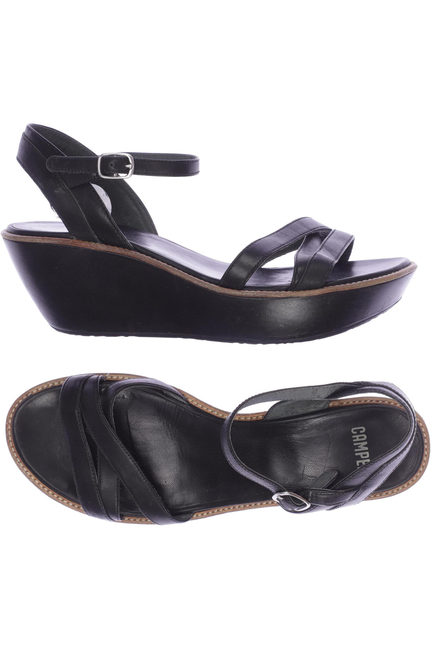 

Camper Damen Sandale, schwarz